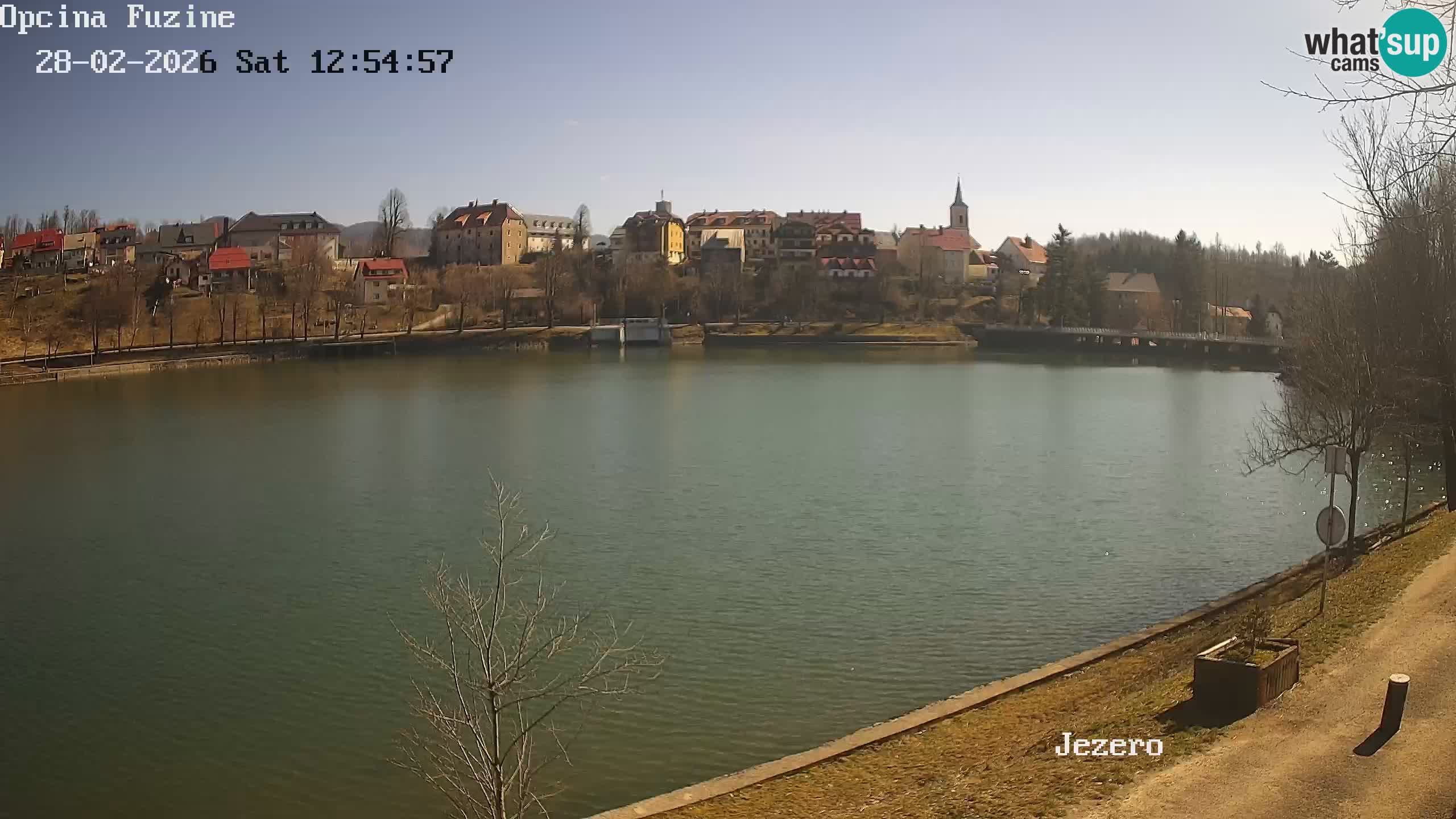 Lago Bajer livecam Bajersko Jezero Fužine