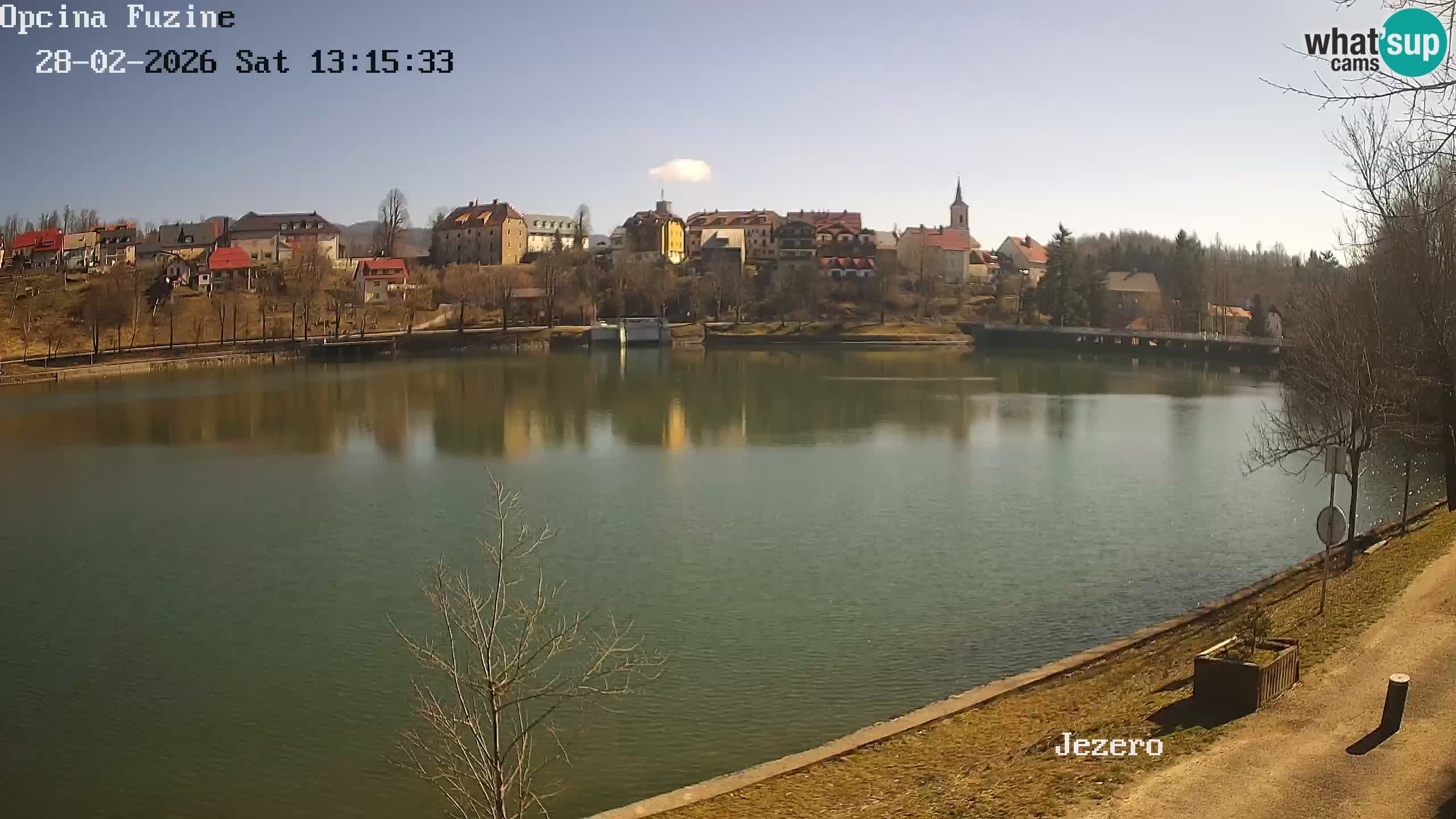 Kamera v živo Bajersko Jezero Fužine