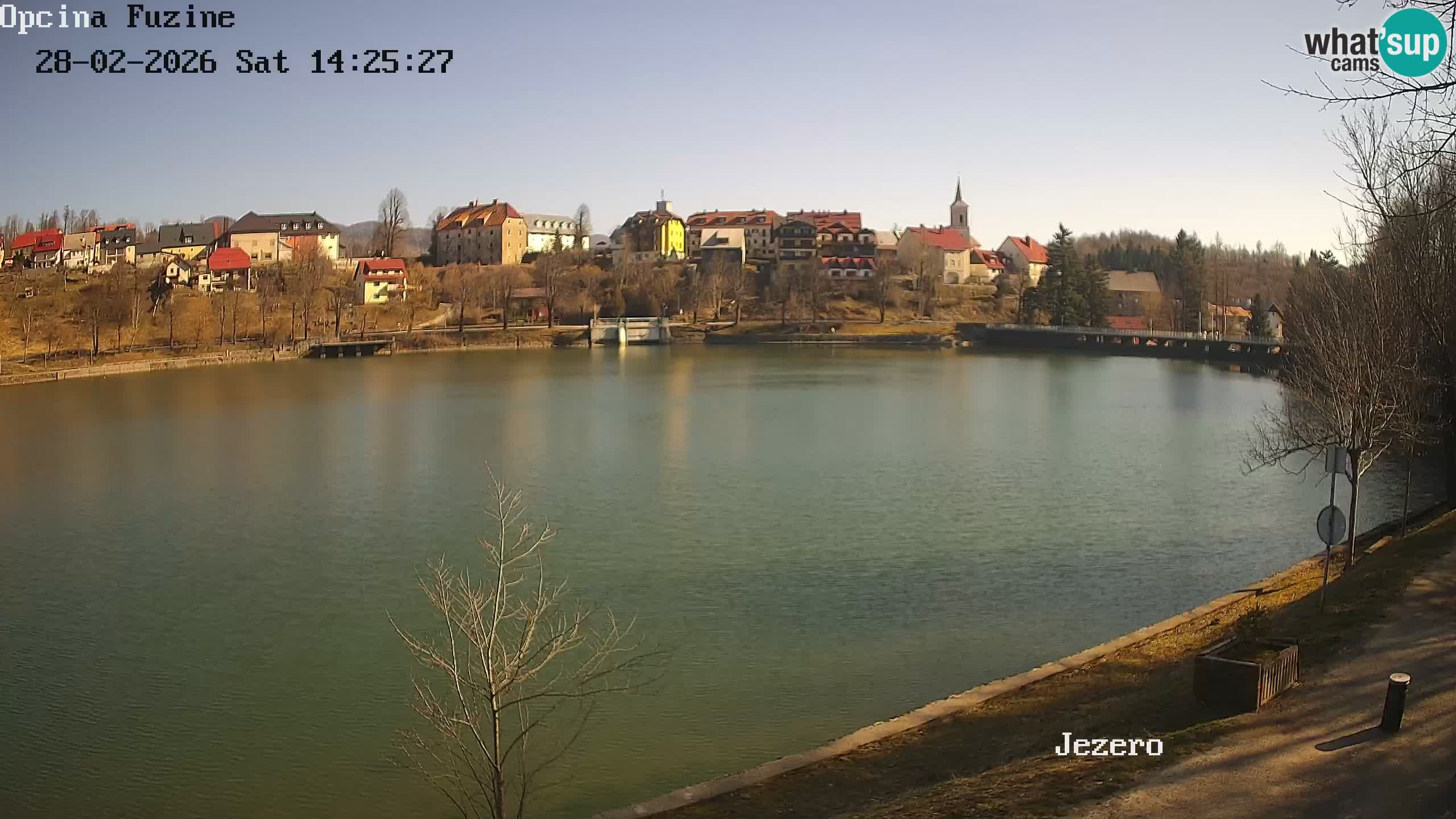 Lago Bajer livecam Bajersko Jezero Fužine