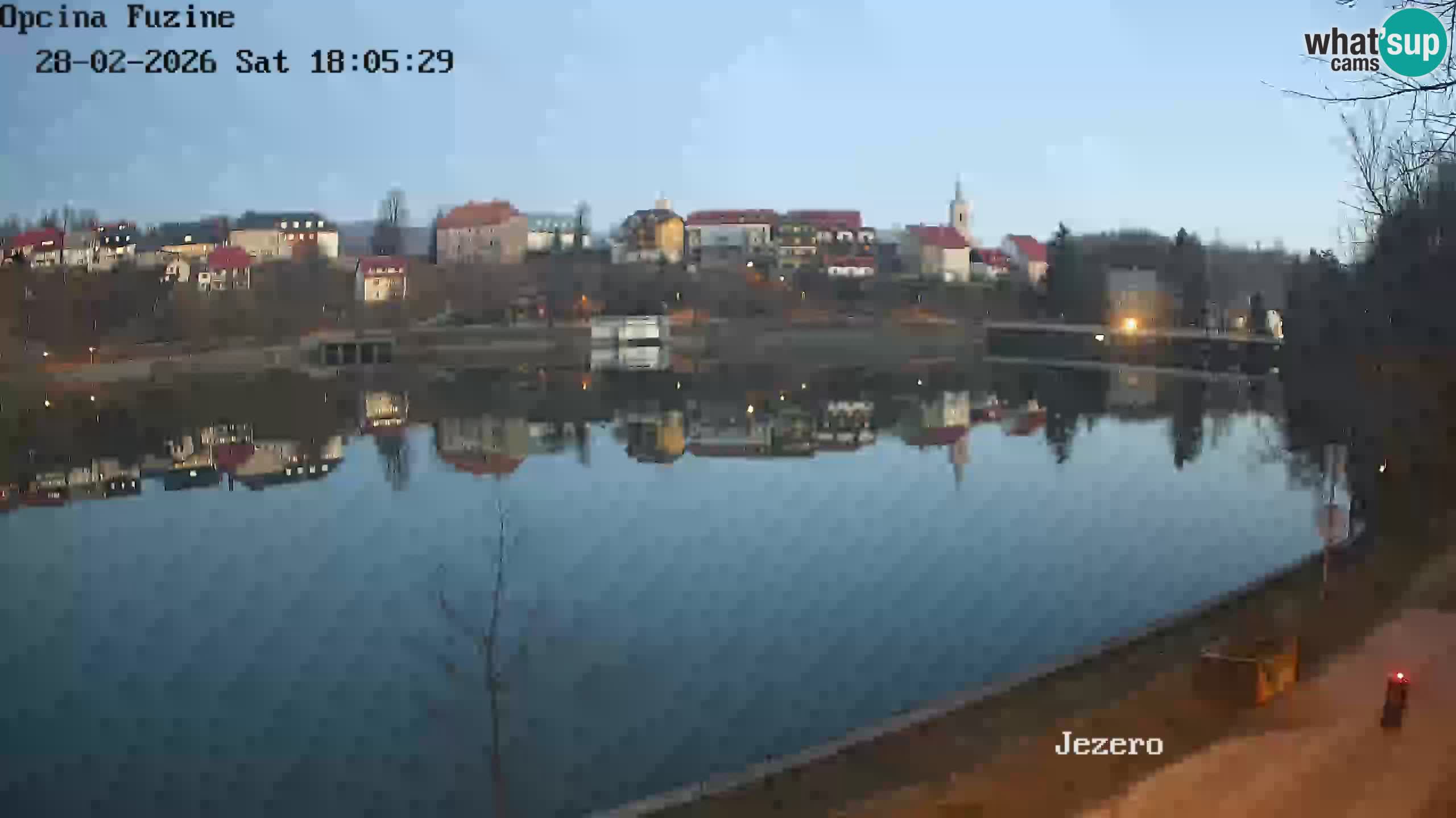 Lago Bajer livecam Bajersko Jezero Fužine