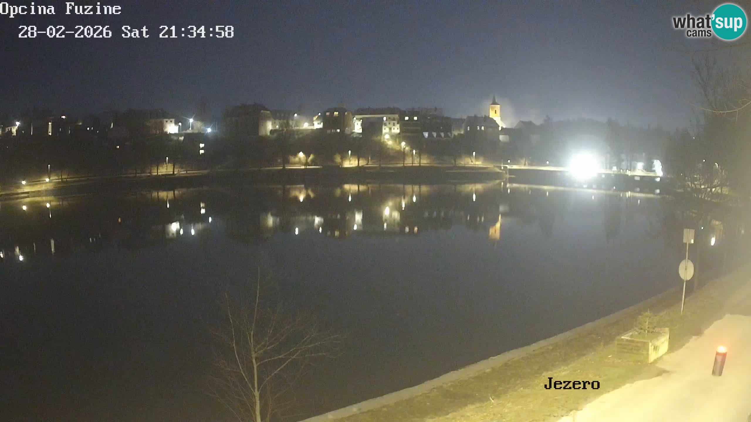 Lago Bajer livecam Bajersko Jezero Fužine