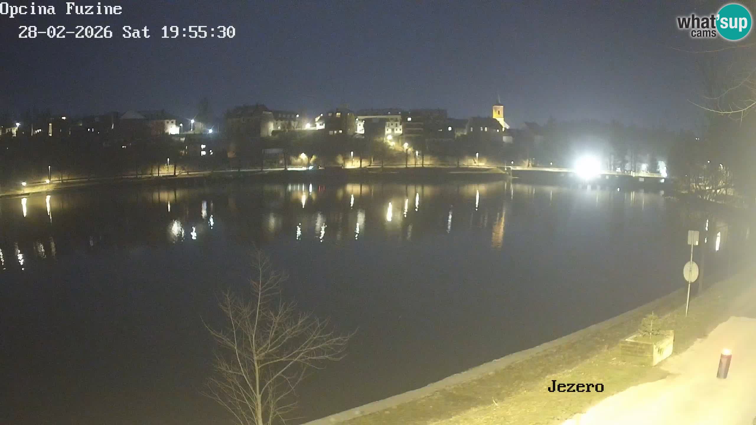 Lago Bajer livecam Bajersko Jezero Fužine