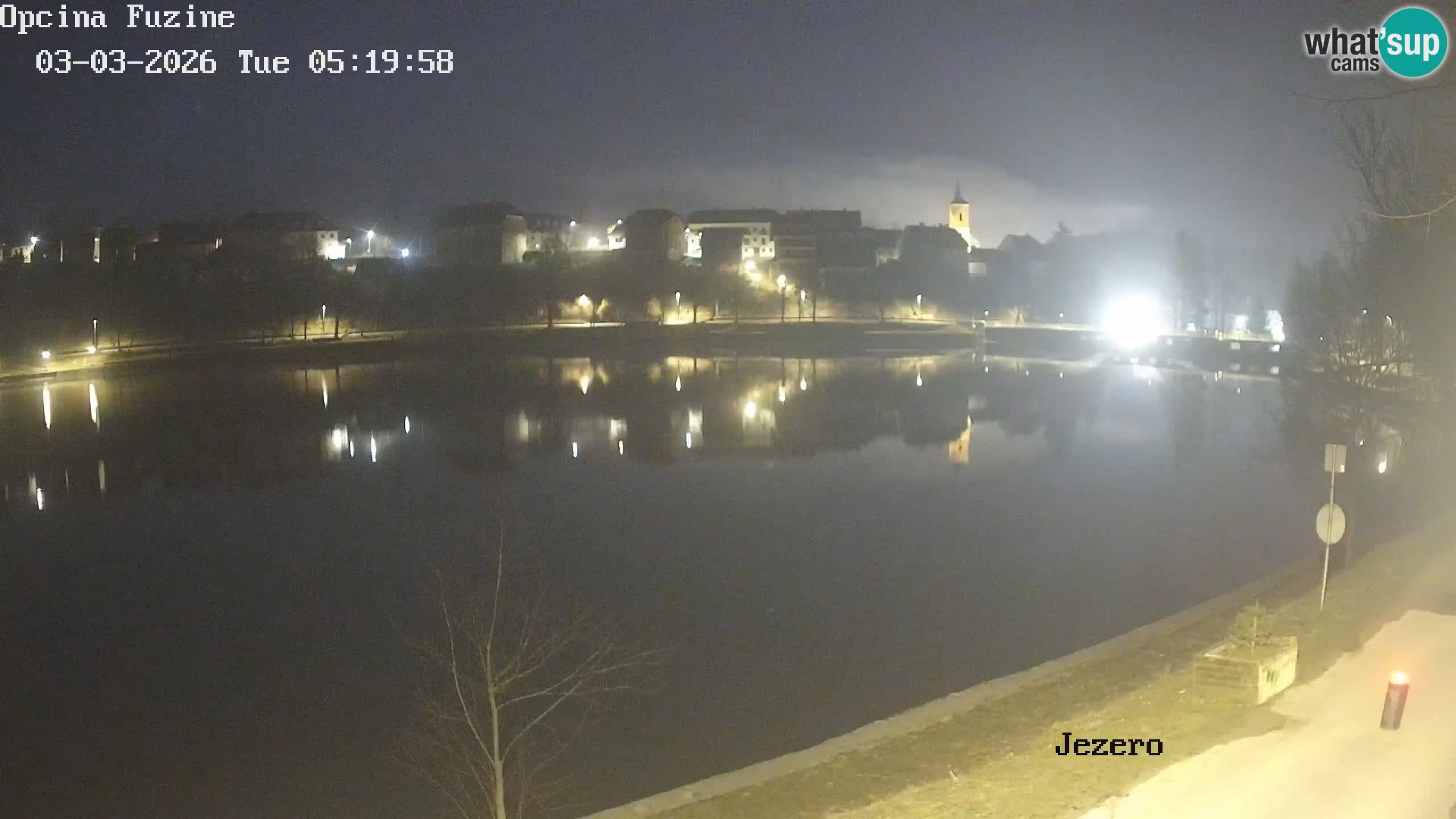 Kamera v živo Bajersko Jezero Fužine