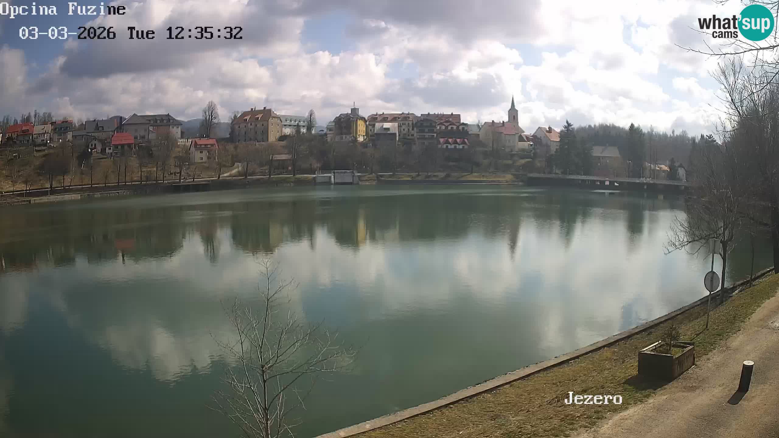 Kamera v živo Bajersko Jezero Fužine