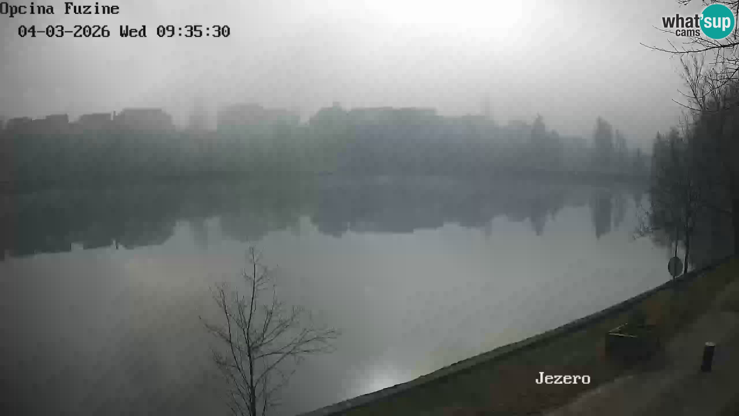 Kamera v živo Bajersko Jezero Fužine