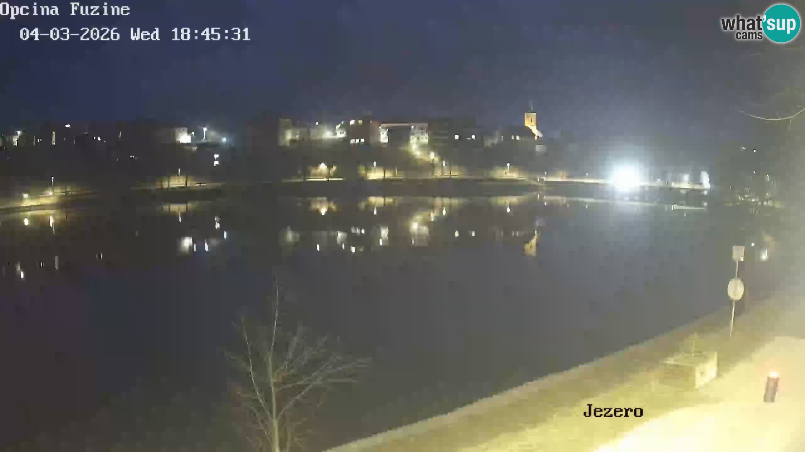 Lago Bajer livecam Bajersko Jezero Fužine
