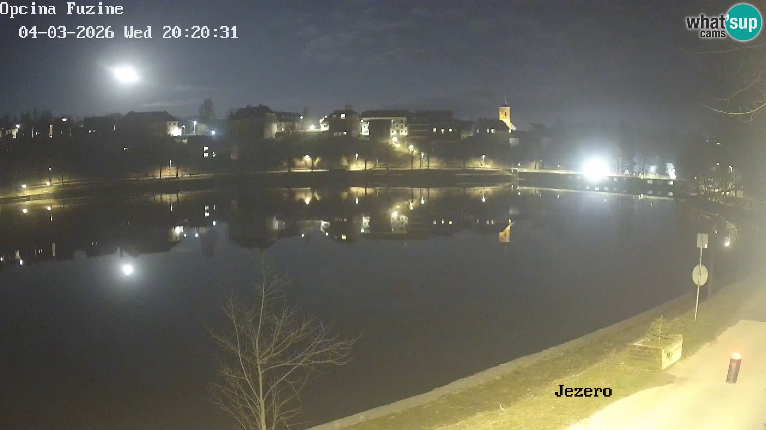 Lago Bajer livecam Bajersko Jezero Fužine