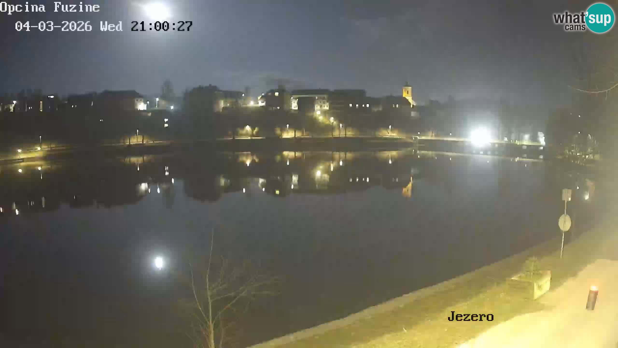 Bajersko Jezero camera en vivo lago Bajer Fužine