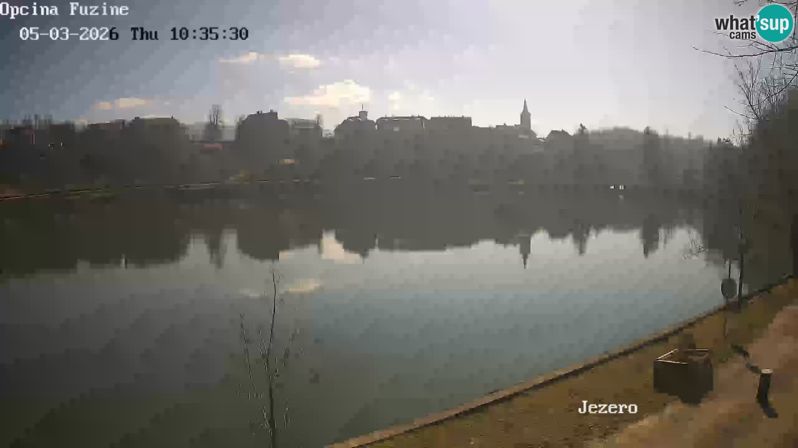 Kamera v živo Bajersko Jezero Fužine