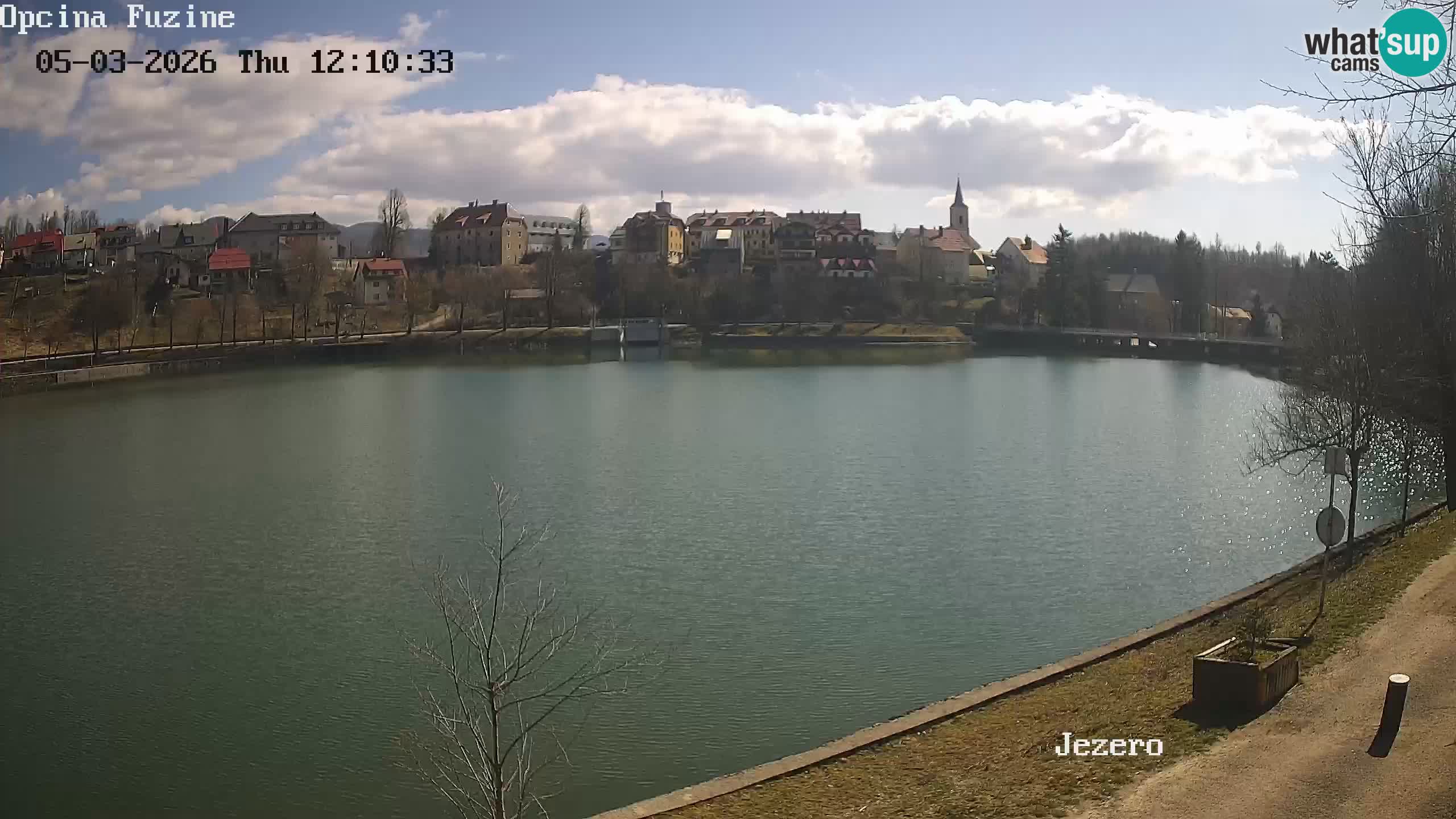 Kamera v živo Bajersko Jezero Fužine