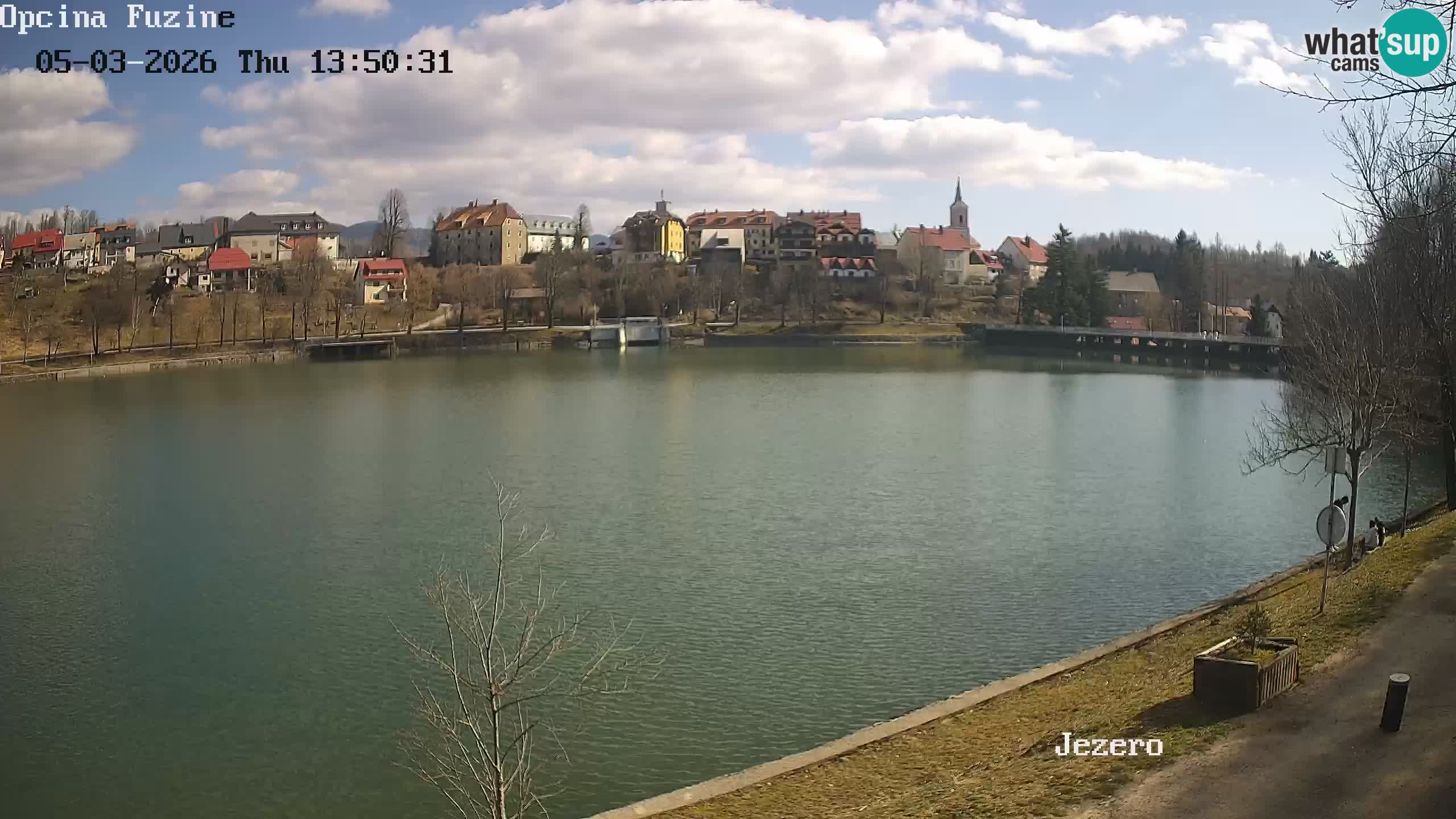 Kamera v živo Bajersko Jezero Fužine