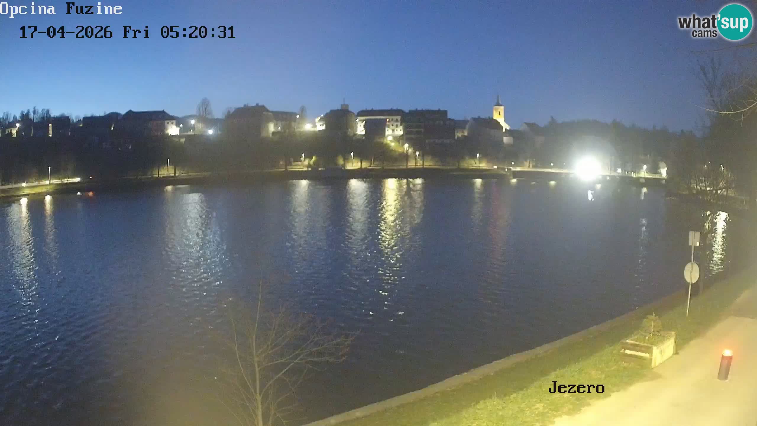 Kamera v živo Bajersko Jezero Fužine