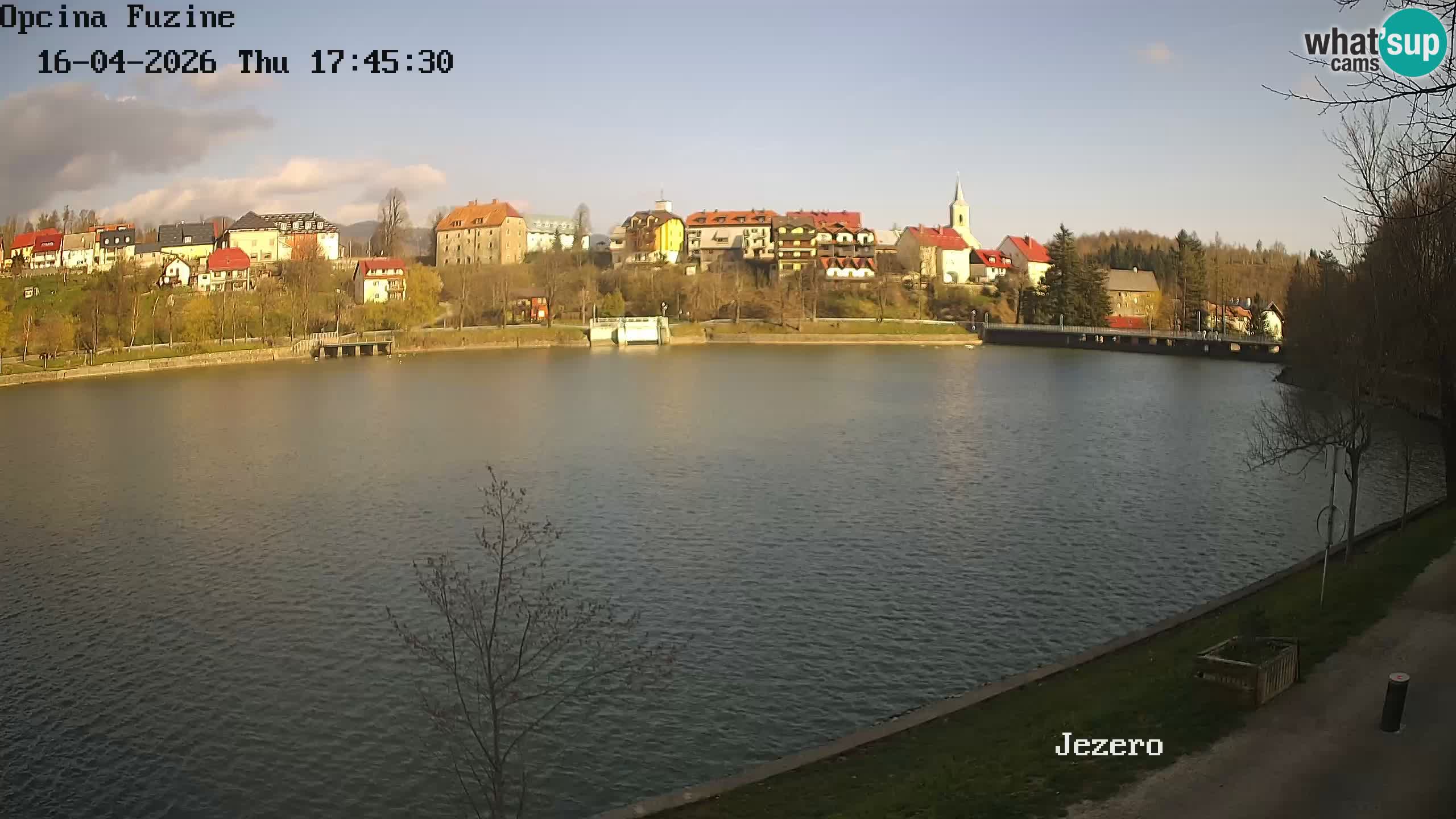 Kamera v živo Bajersko Jezero Fužine