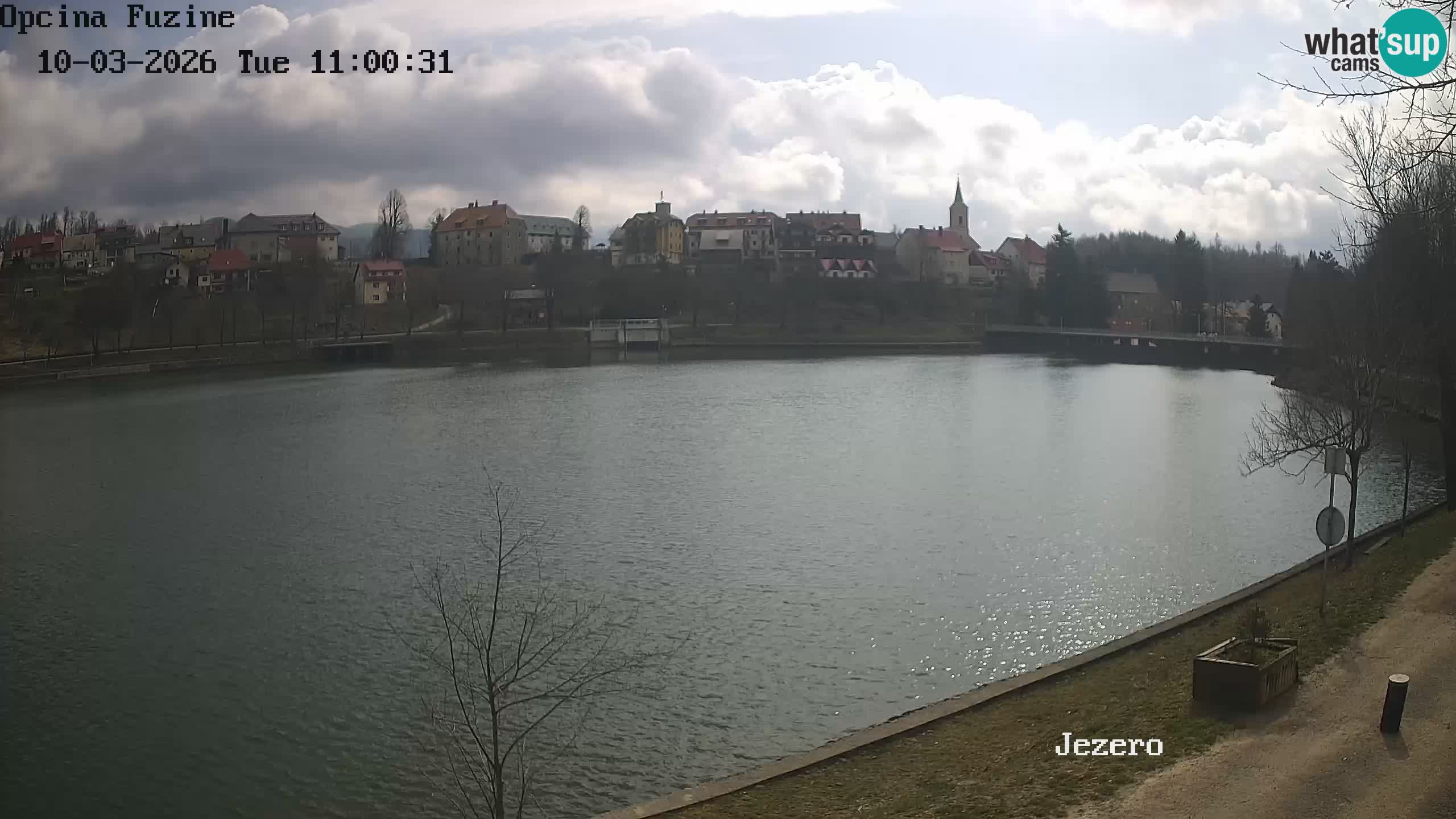 Lago Bajer livecam Bajersko Jezero Fužine