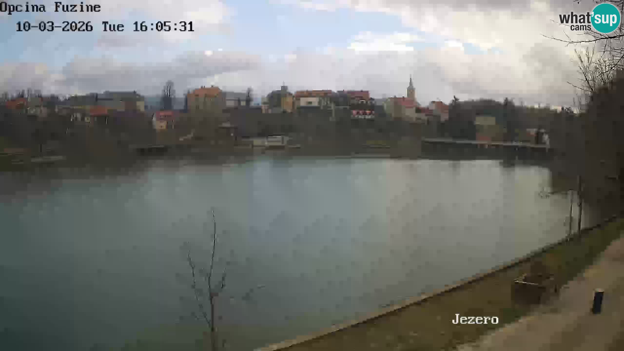 Lago Bajer livecam Bajersko Jezero Fužine