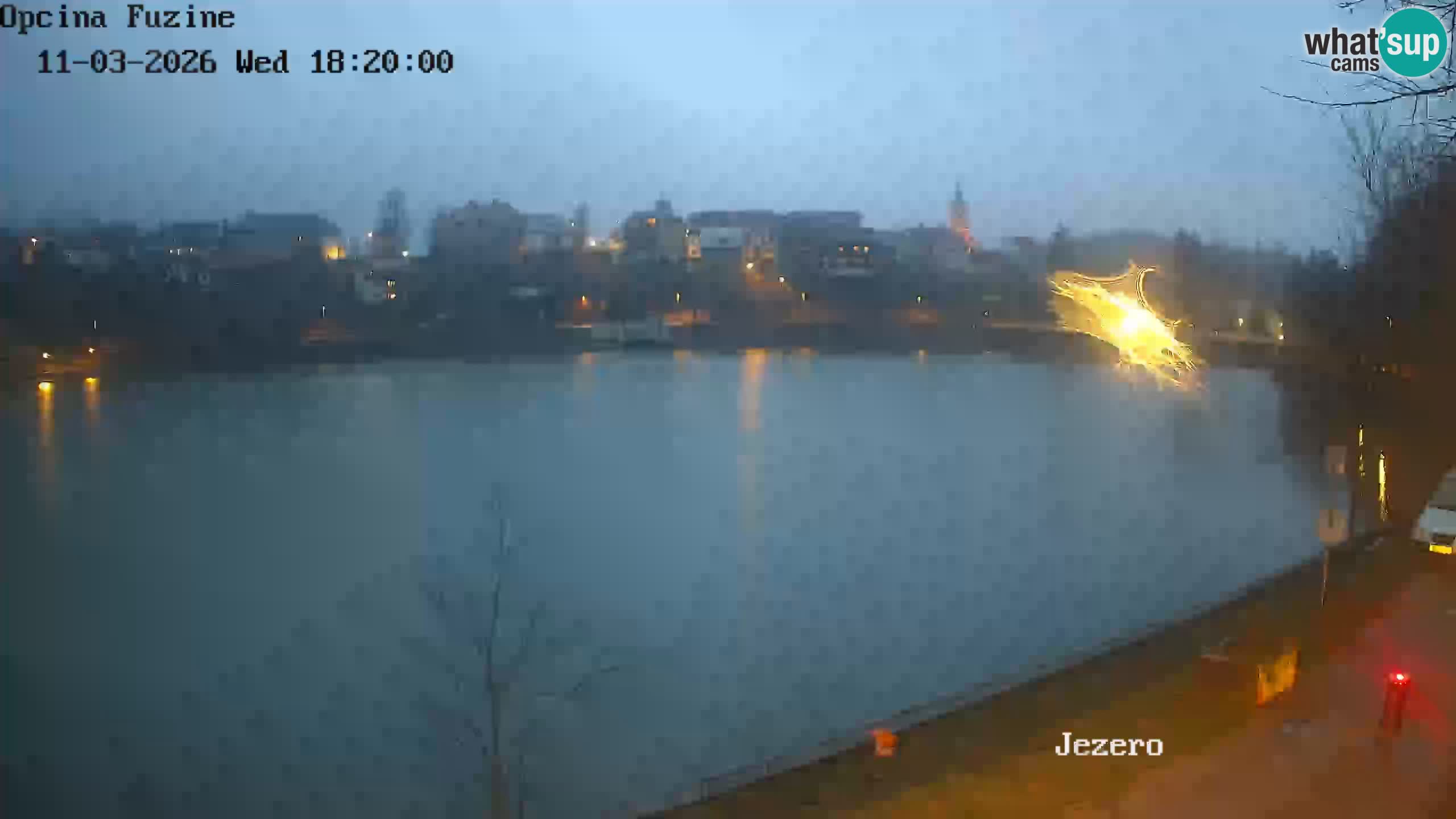 Lago Bajer livecam Bajersko Jezero Fužine