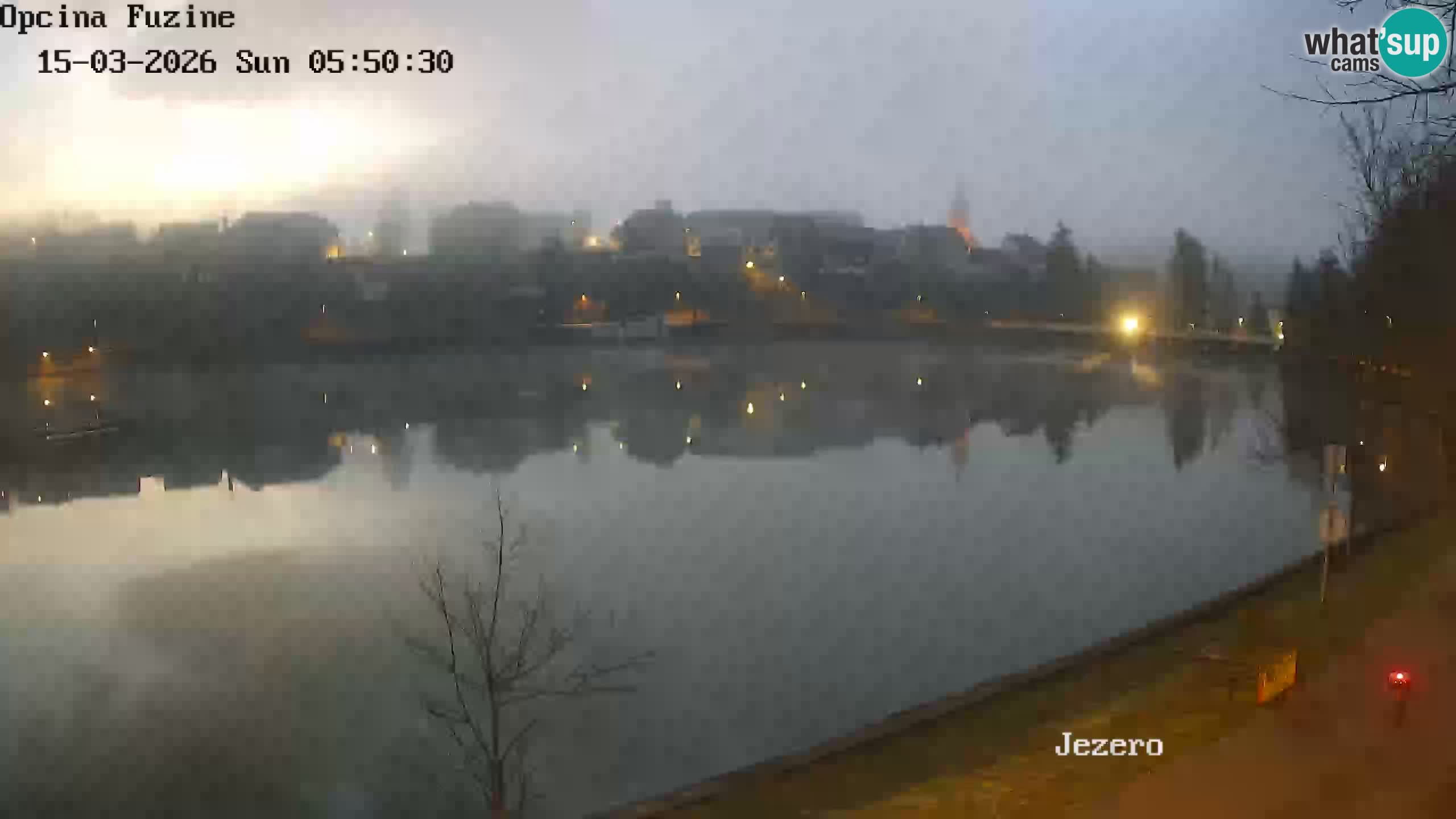 Kamera v živo Bajersko Jezero Fužine