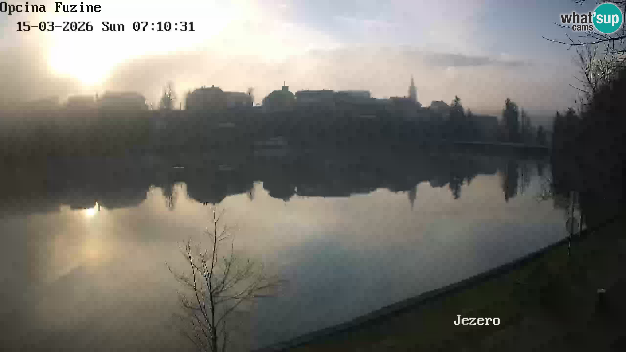 Kamera v živo Bajersko Jezero Fužine