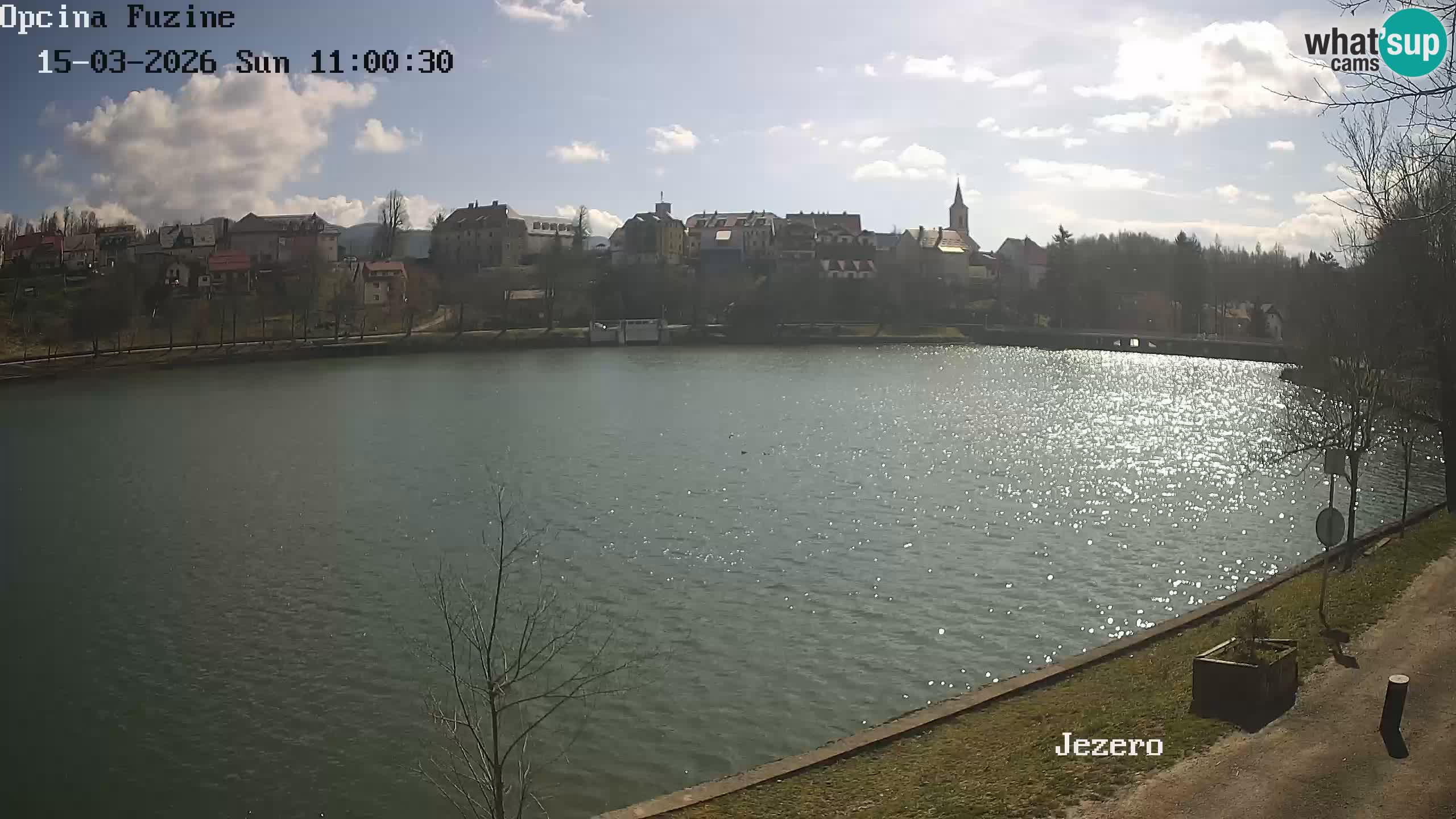 Lago Bajer livecam Bajersko Jezero Fužine