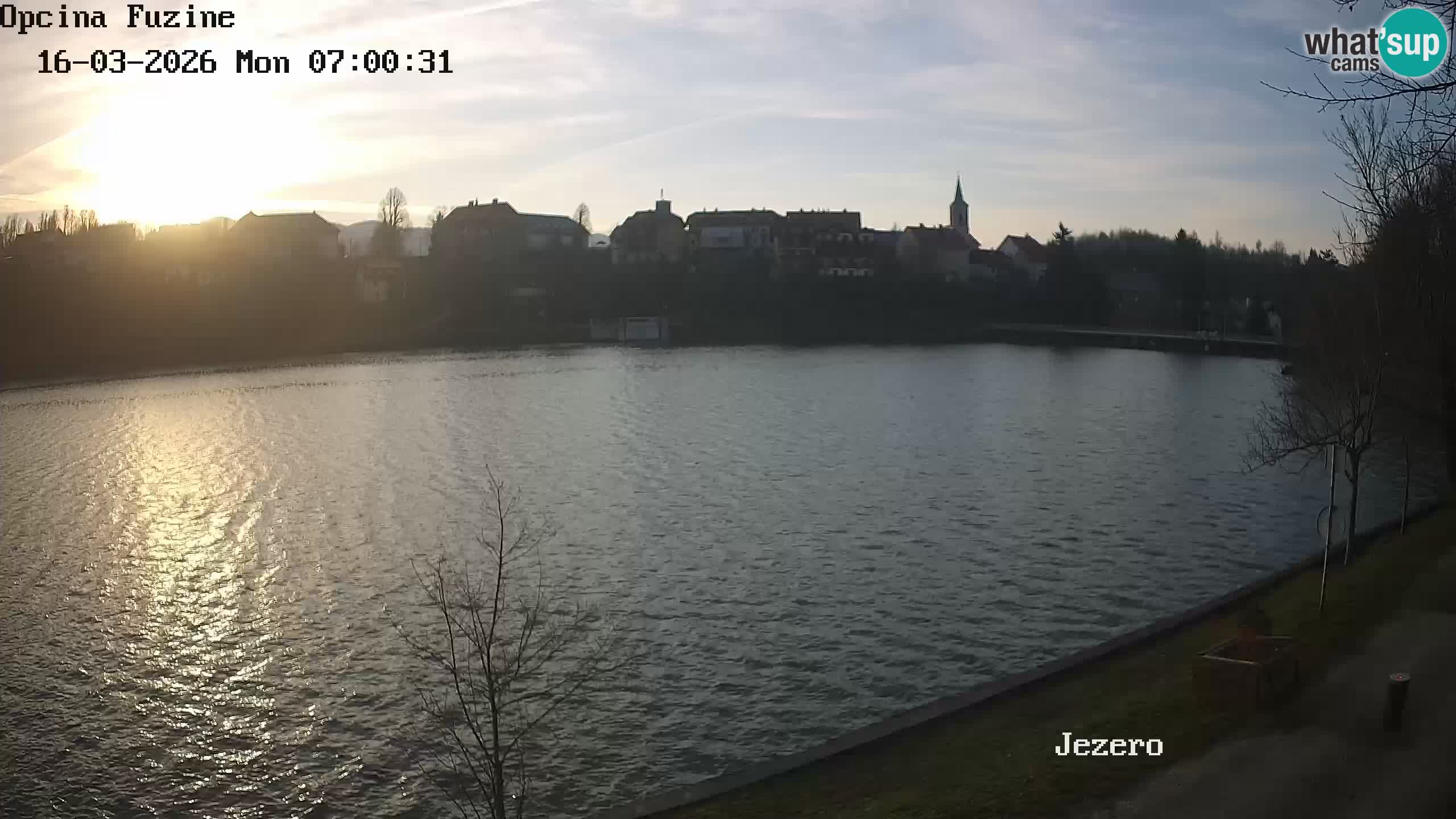 Lago Bajer livecam Bajersko Jezero Fužine