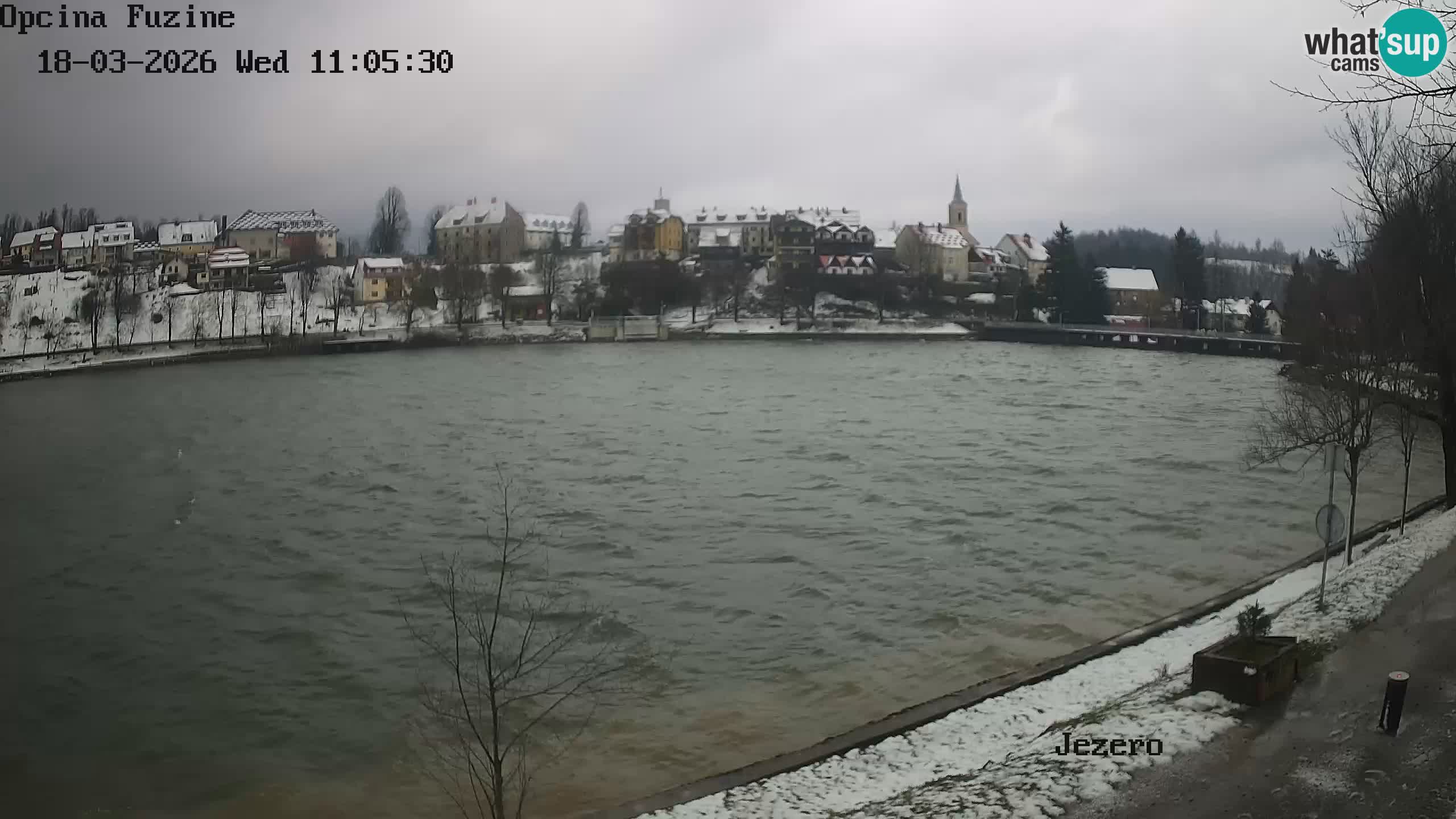 Lago Bajer livecam Bajersko Jezero Fužine