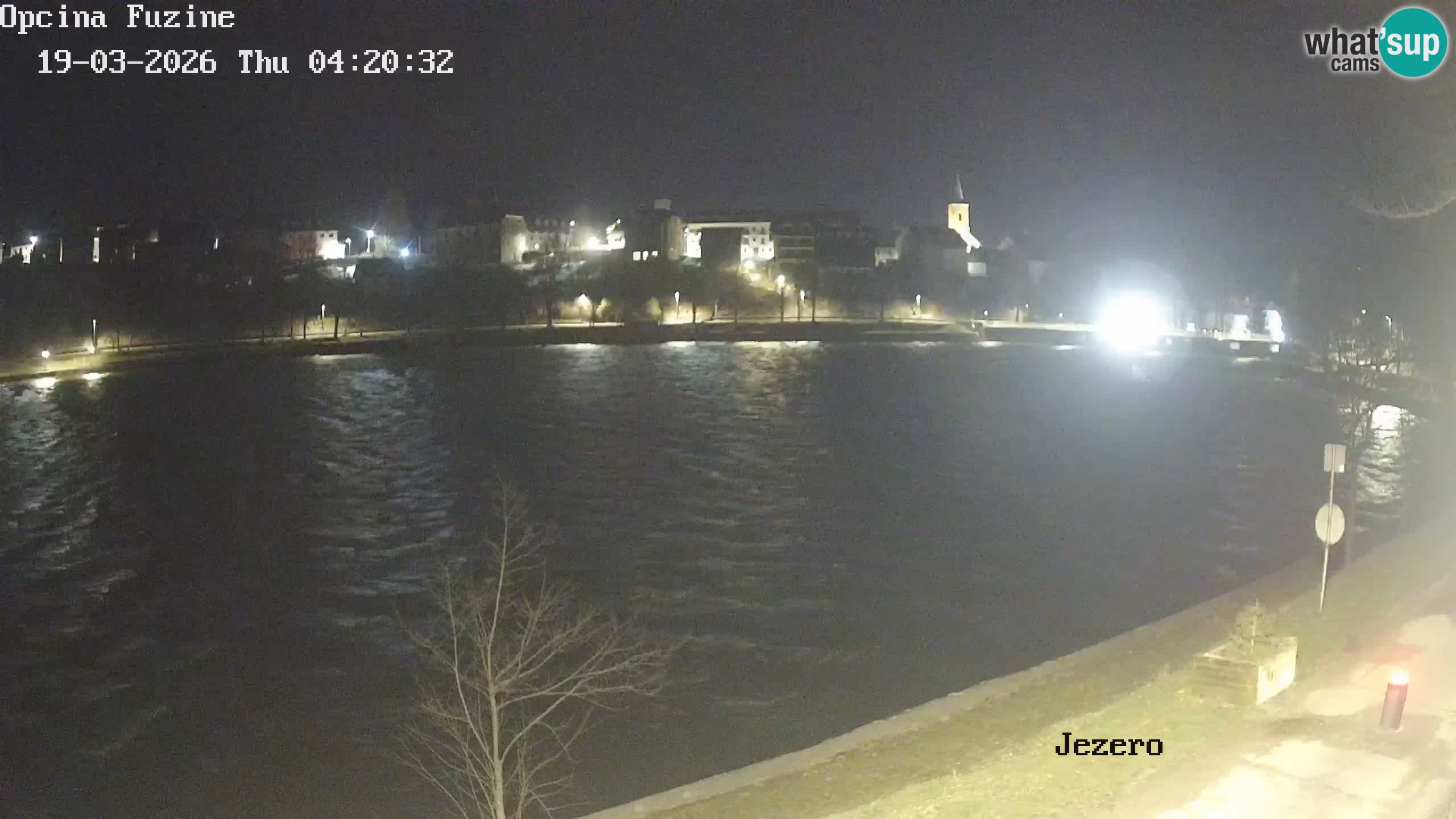 Lago Bajer livecam Bajersko Jezero Fužine