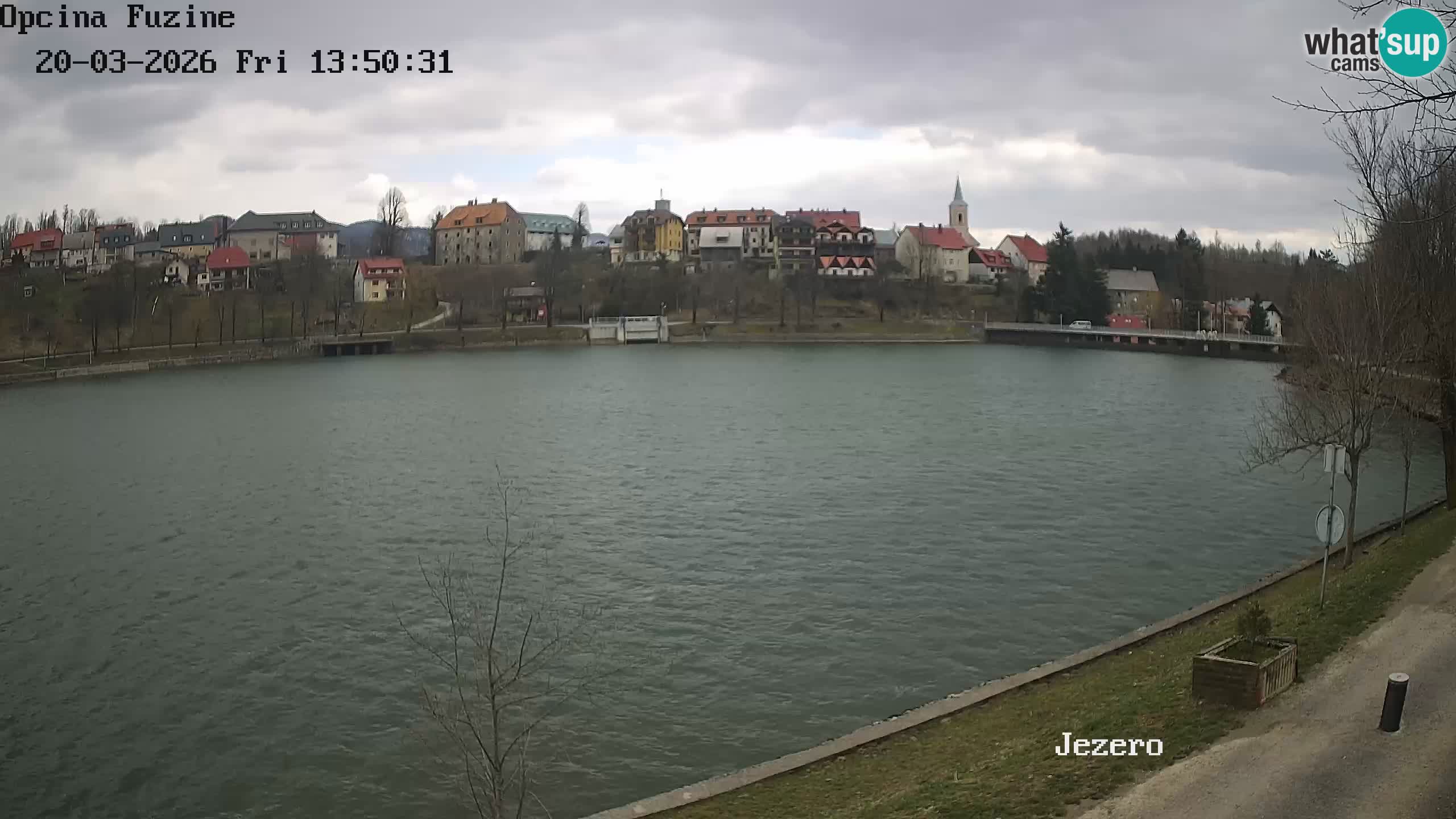 Lago Bajer livecam Bajersko Jezero Fužine
