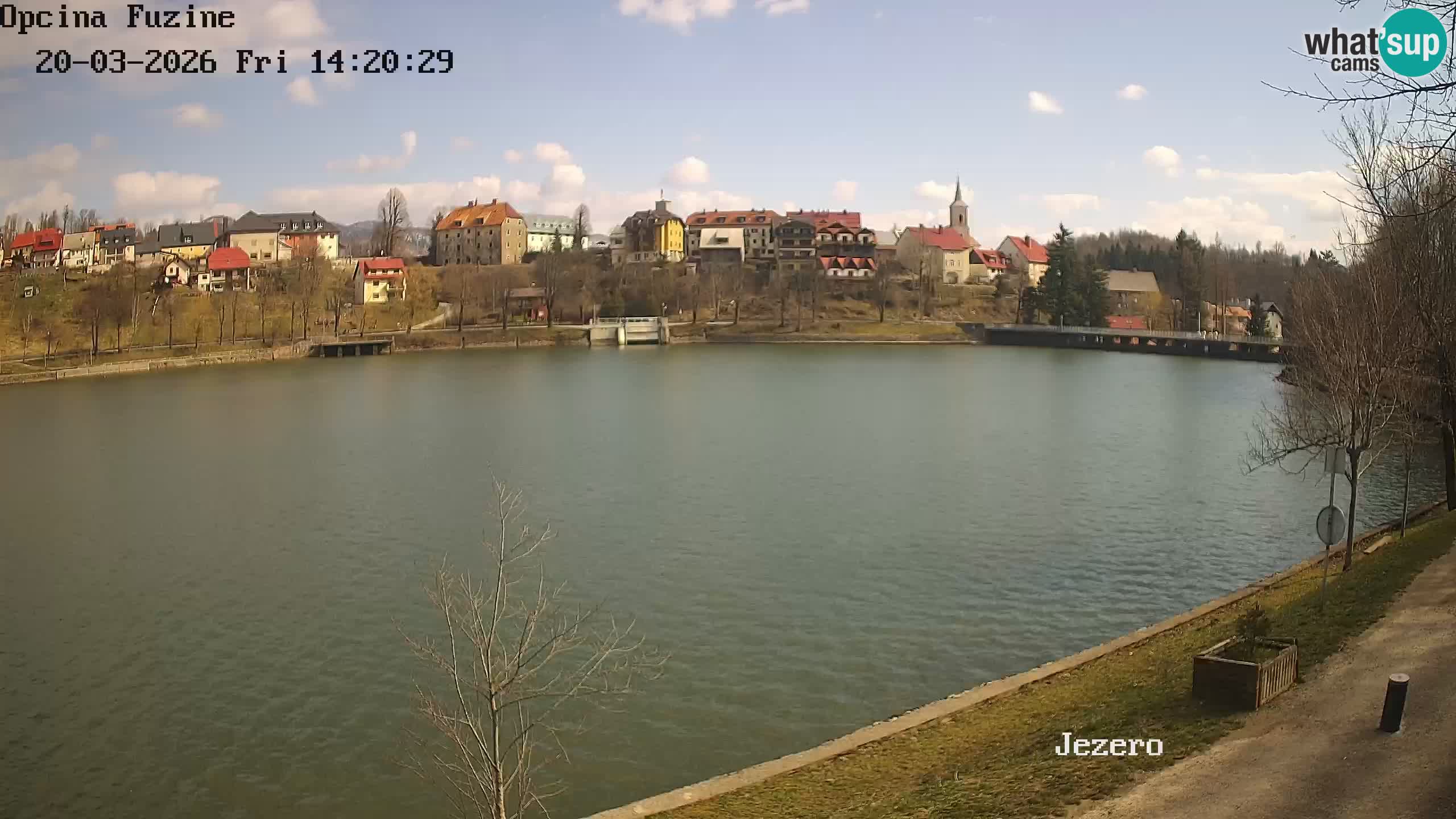 Lago Bajer livecam Bajersko Jezero Fužine