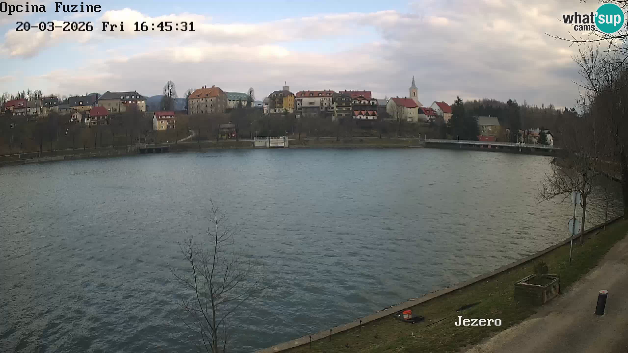 Lago Bajer livecam Bajersko Jezero Fužine