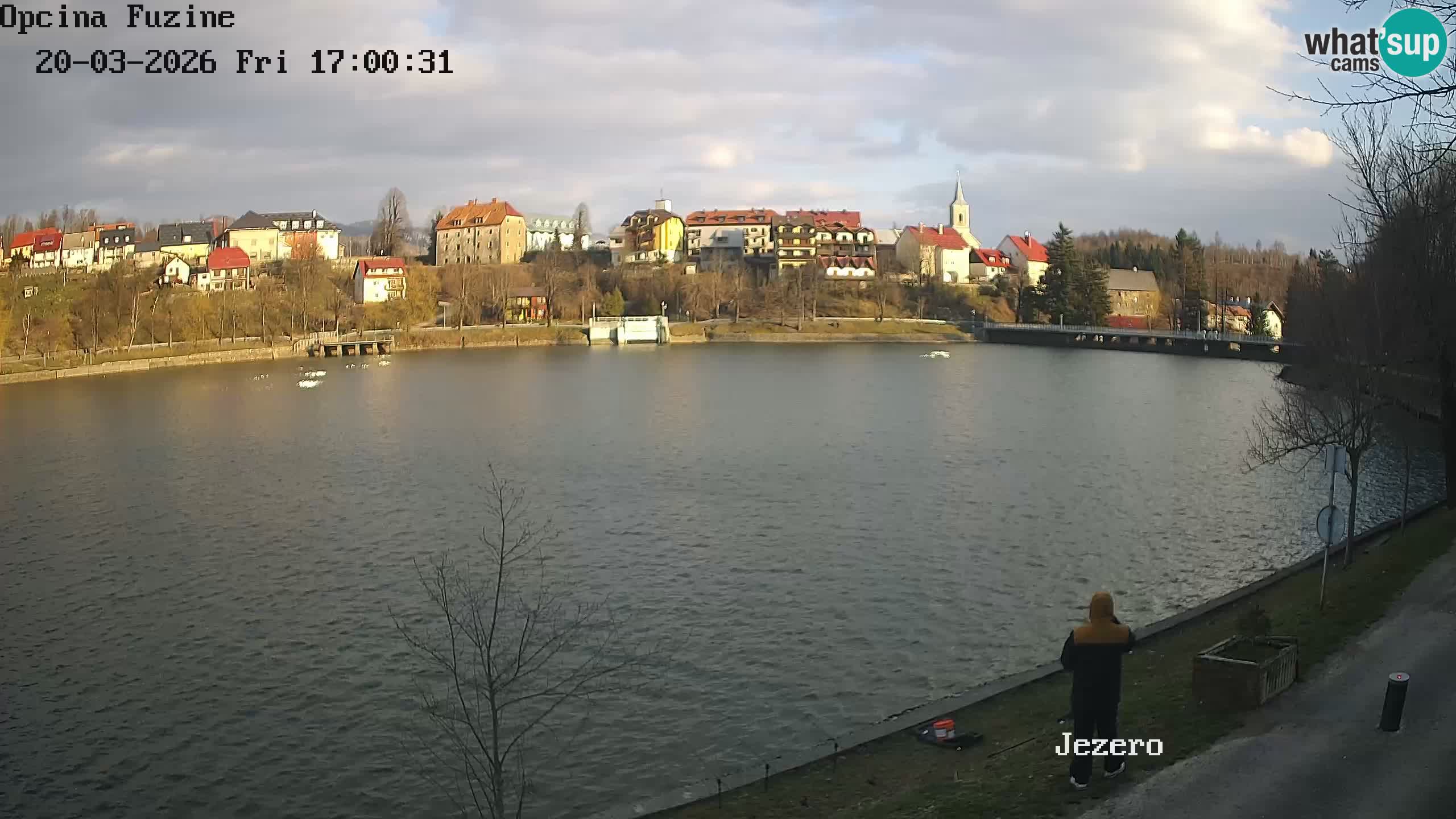 Kamera v živo Bajersko Jezero Fužine