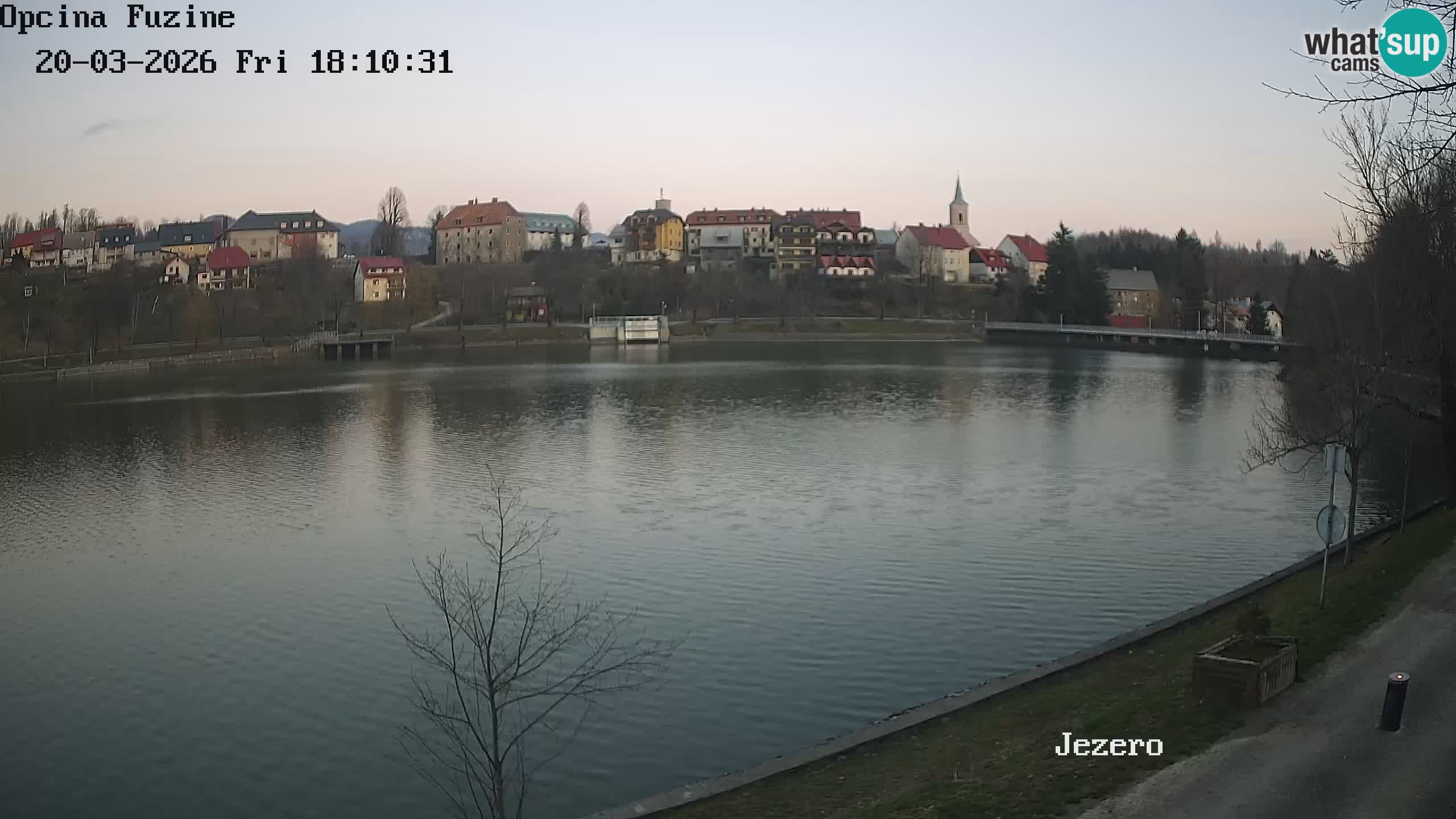 Bajersko Jezero camera en vivo lago Bajer Fužine