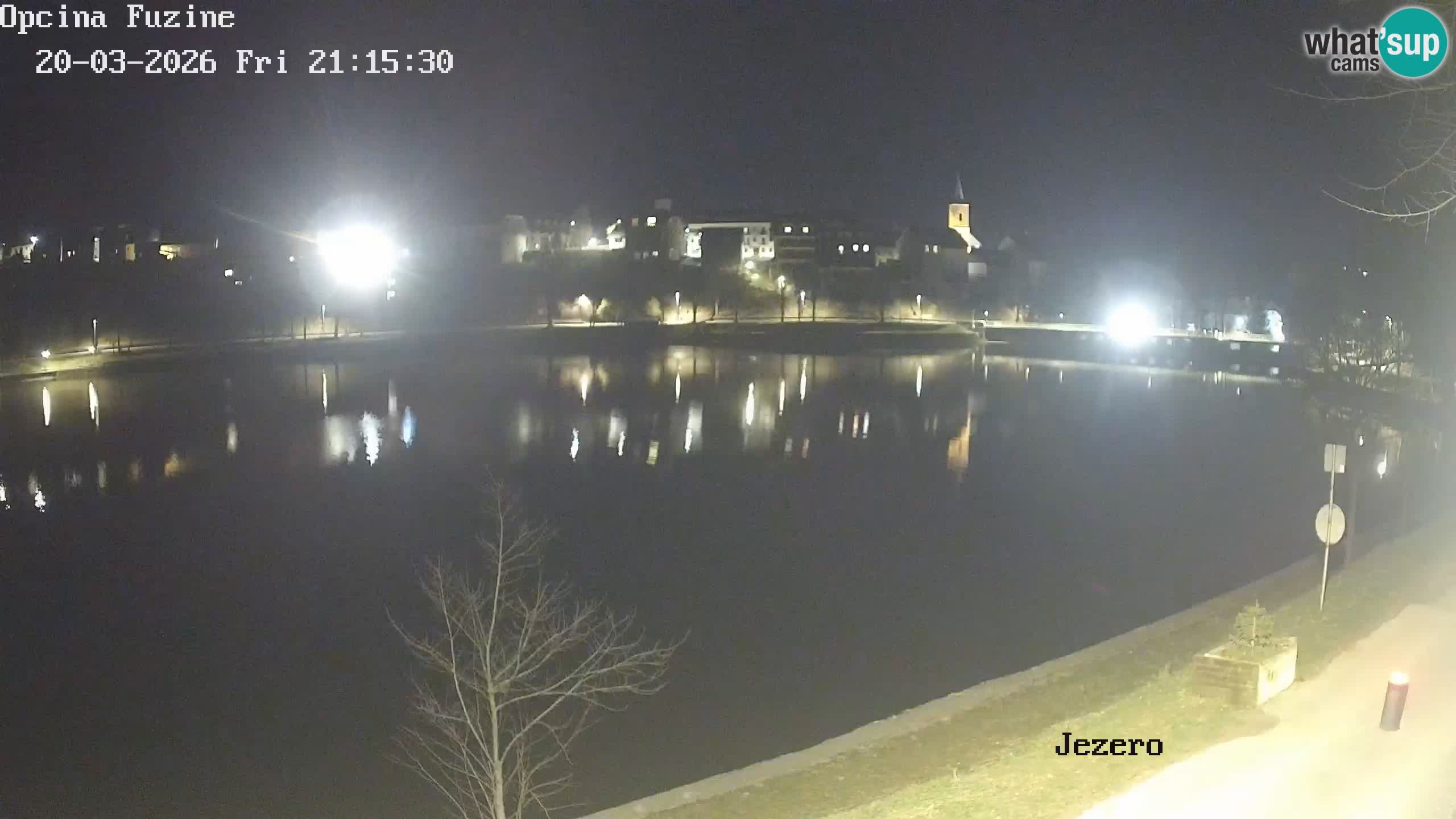 Bajersko Jezero camera en vivo lago Bajer Fužine