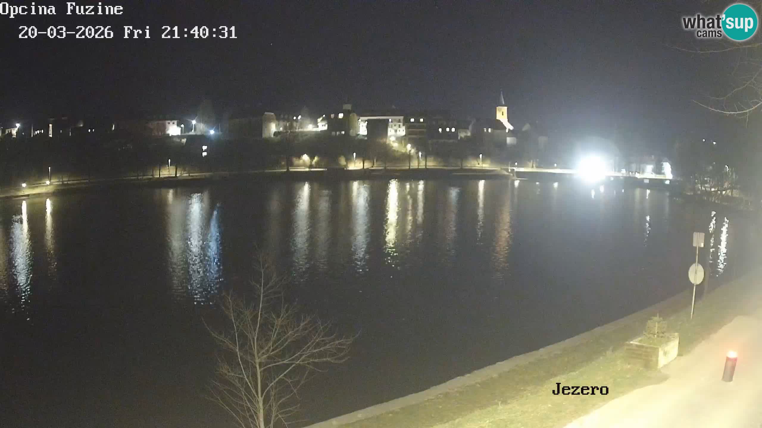 Lago Bajer livecam Bajersko Jezero Fužine