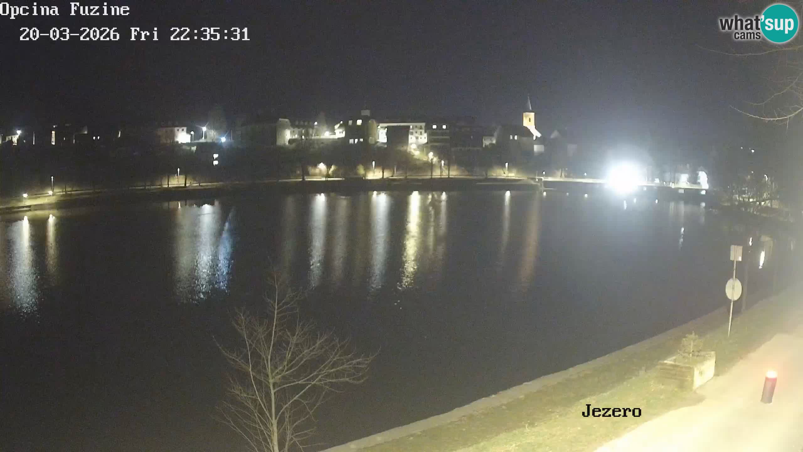 Lago Bajer livecam Bajersko Jezero Fužine