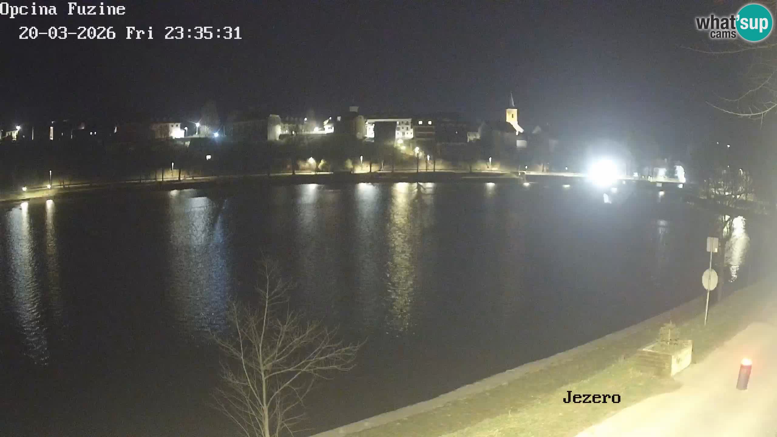 Lago Bajer livecam Bajersko Jezero Fužine