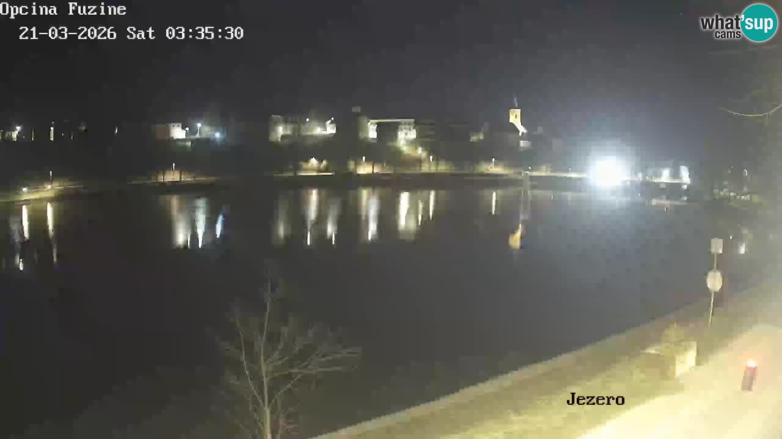 Bajersko Jezero camera en vivo lago Bajer Fužine