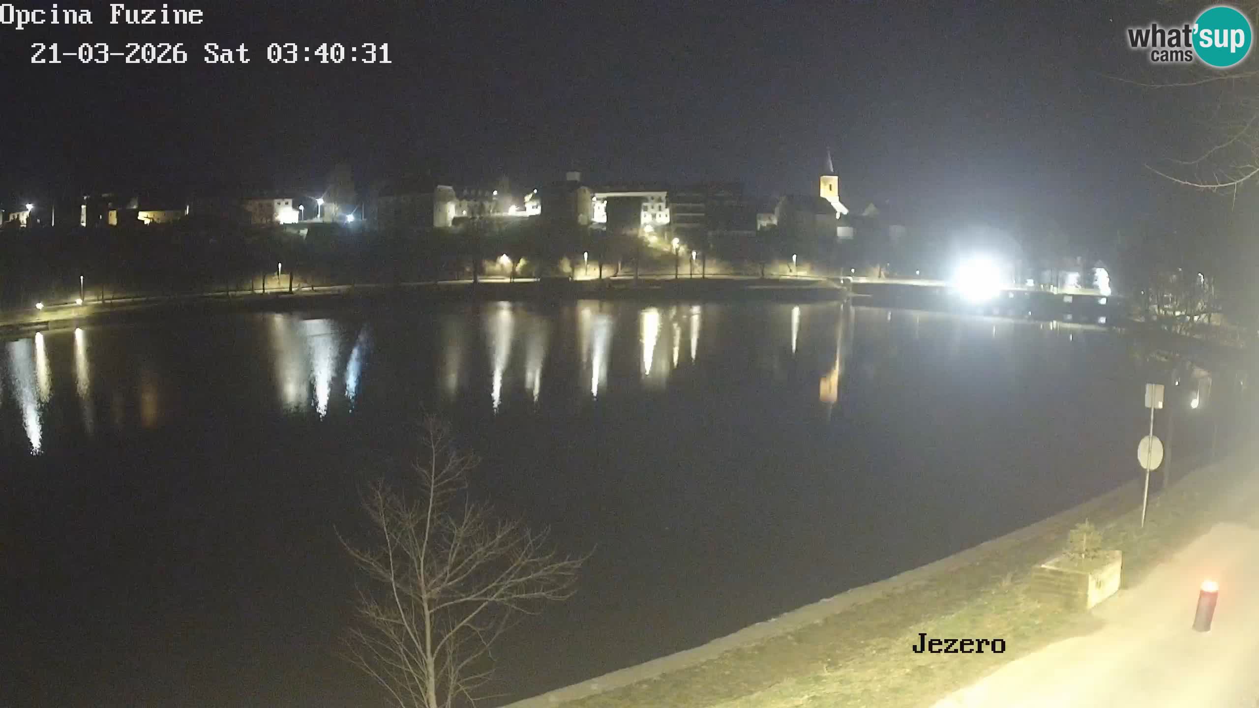 Lago Bajer livecam Bajersko Jezero Fužine