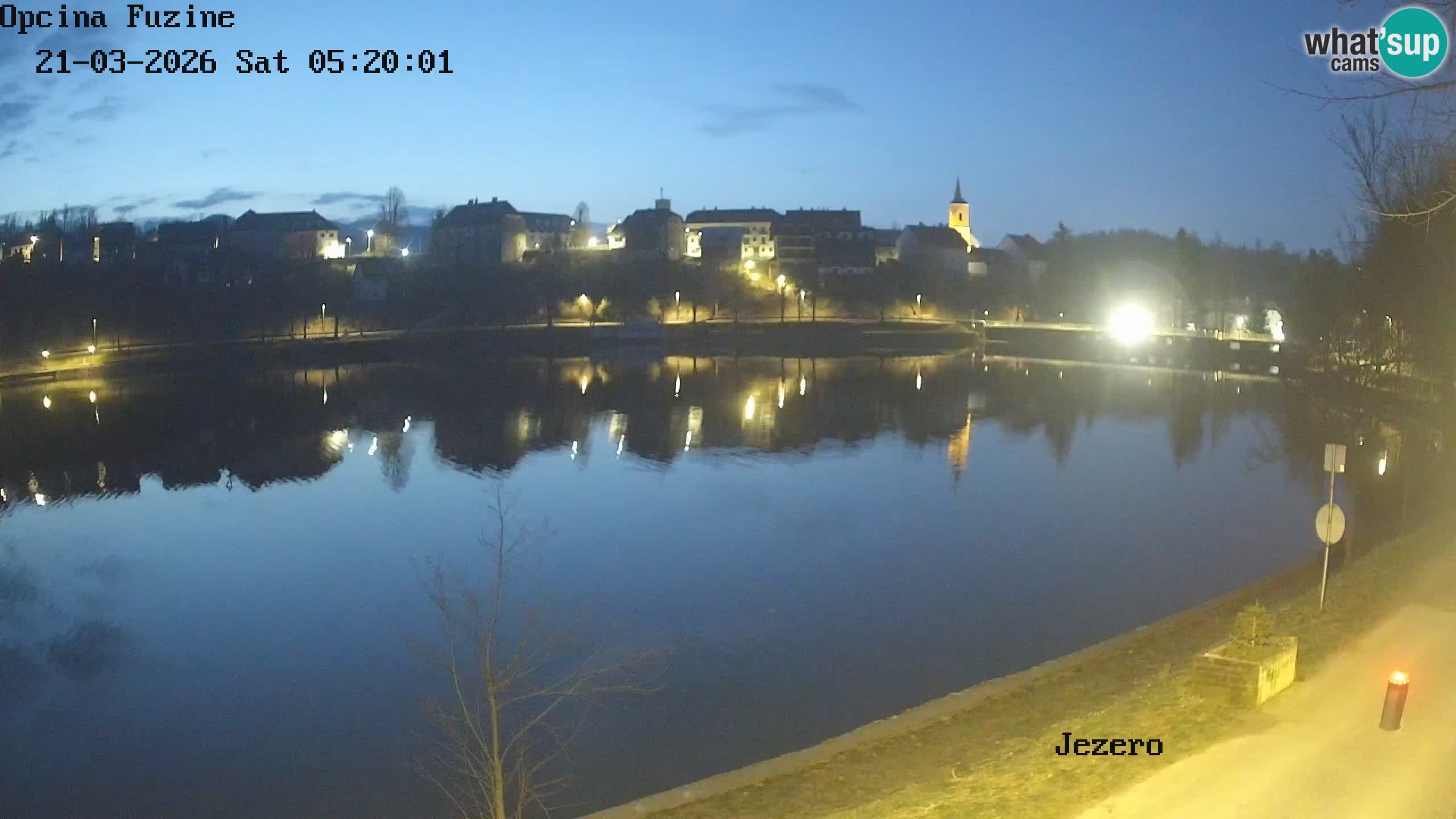 Kamera v živo Bajersko Jezero Fužine