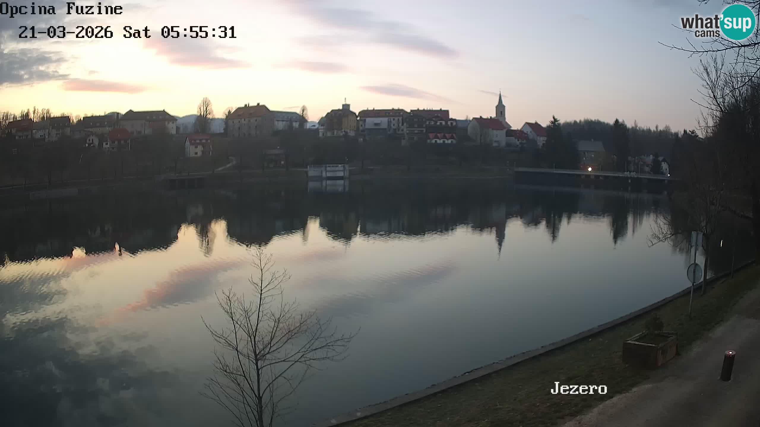 Lago Bajer livecam Bajersko Jezero Fužine