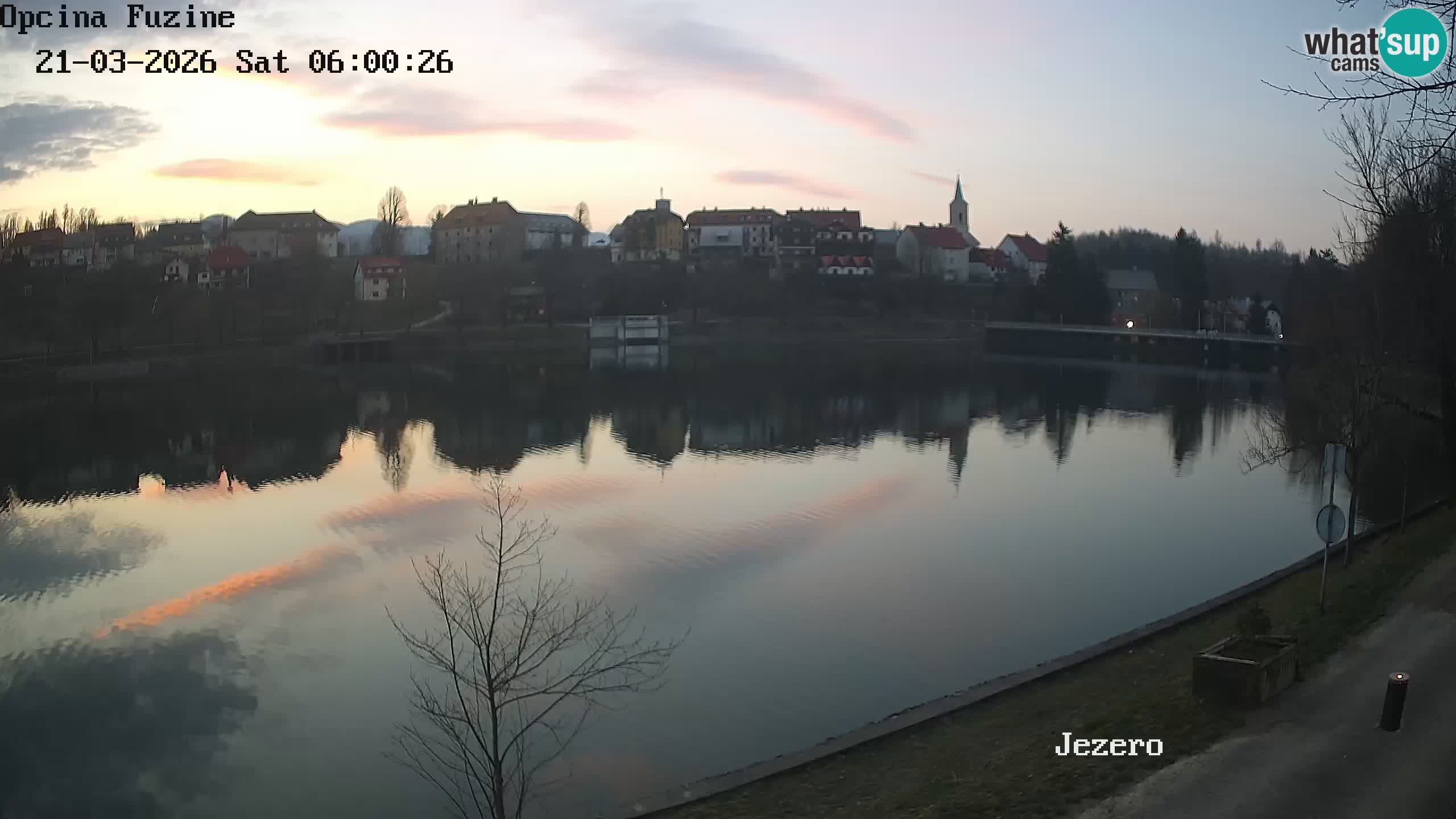Lago Bajer livecam Bajersko Jezero Fužine