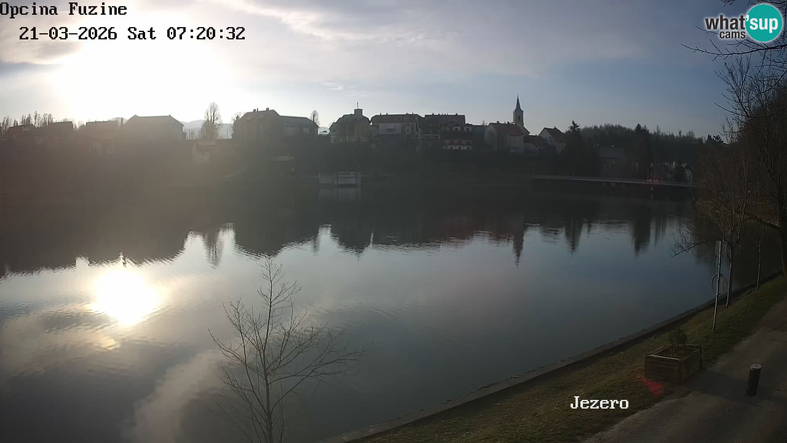 Lago Bajer livecam Bajersko Jezero Fužine
