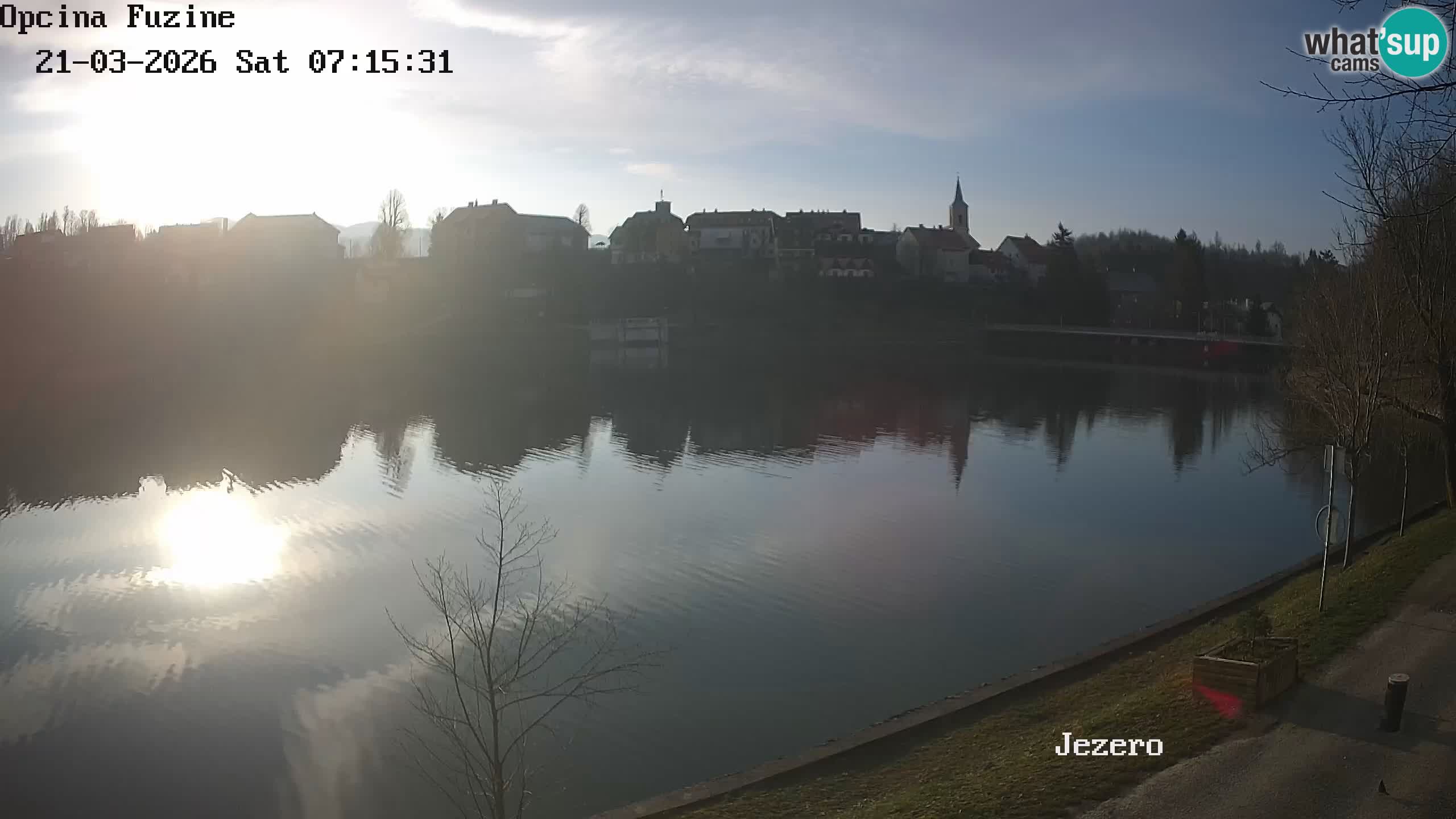 Kamera v živo Bajersko Jezero Fužine