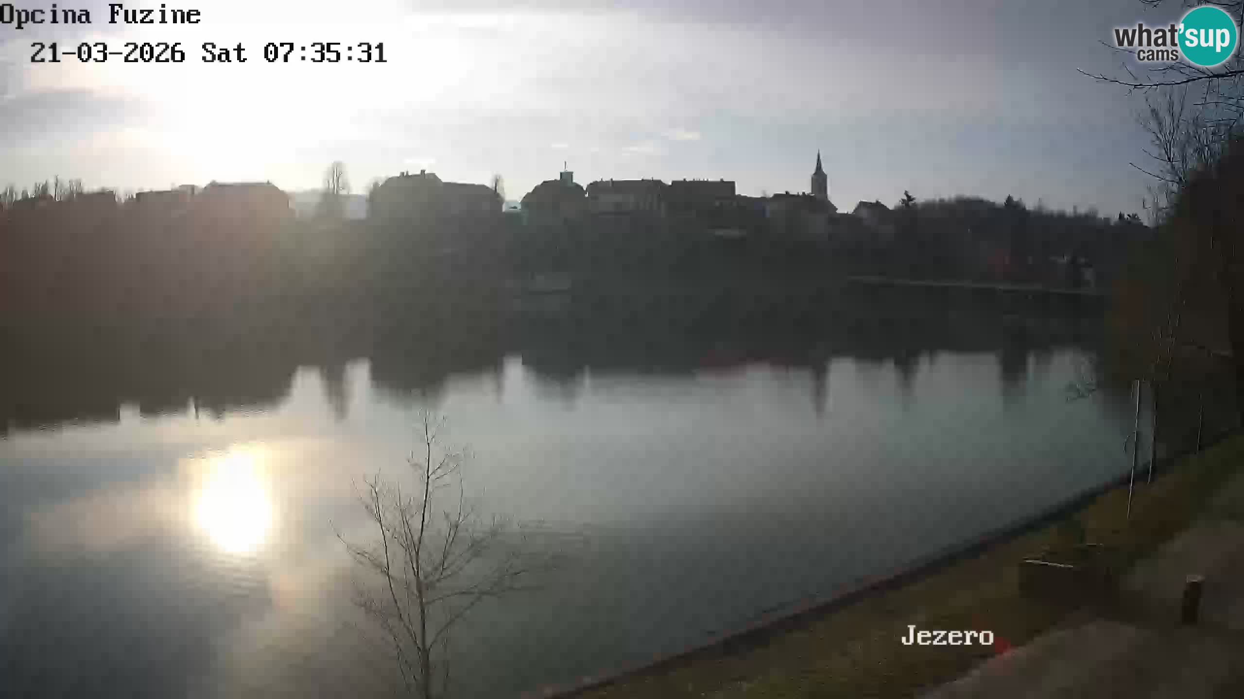 Kamera v živo Bajersko Jezero Fužine