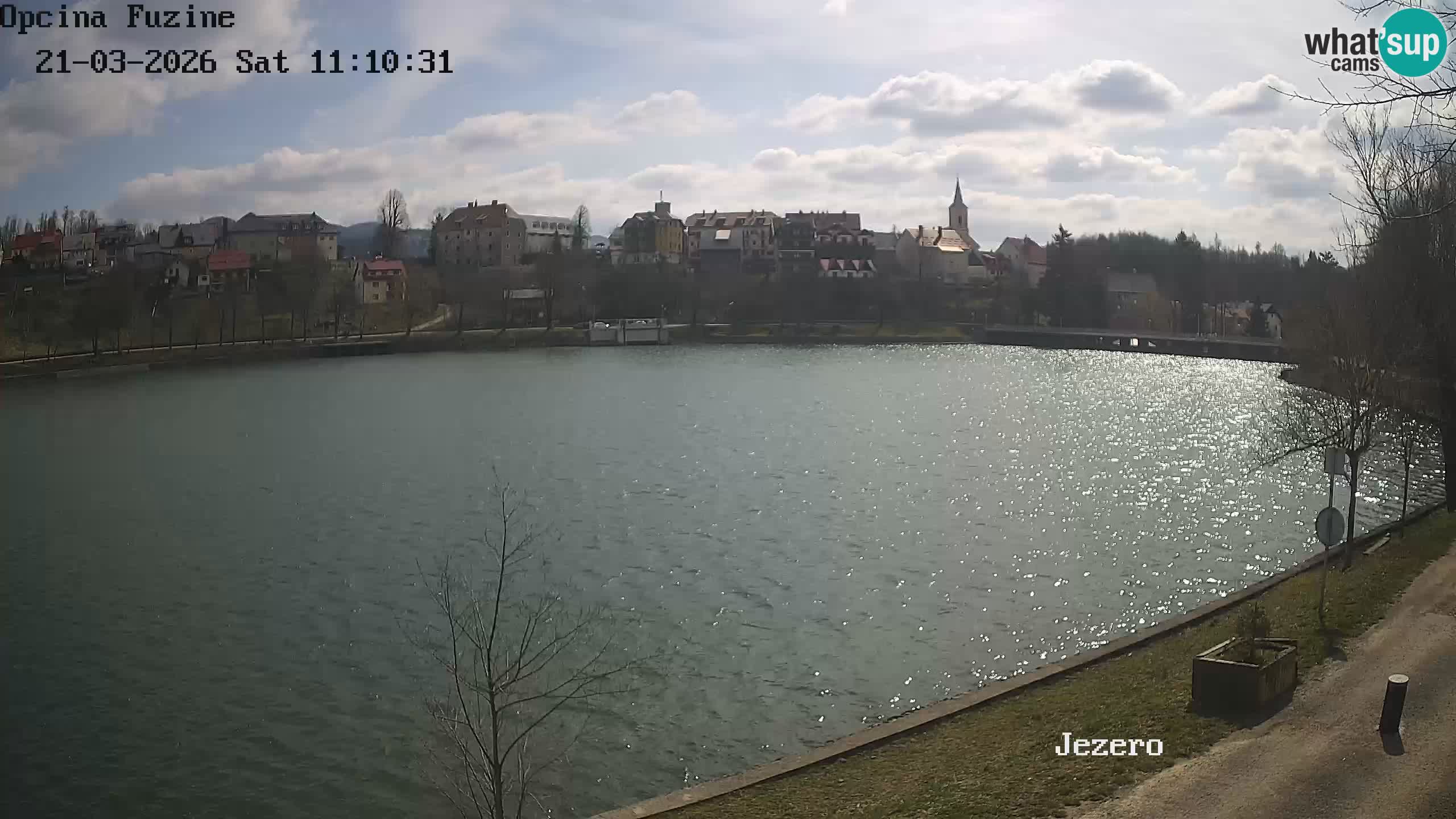 Kamera v živo Bajersko Jezero Fužine