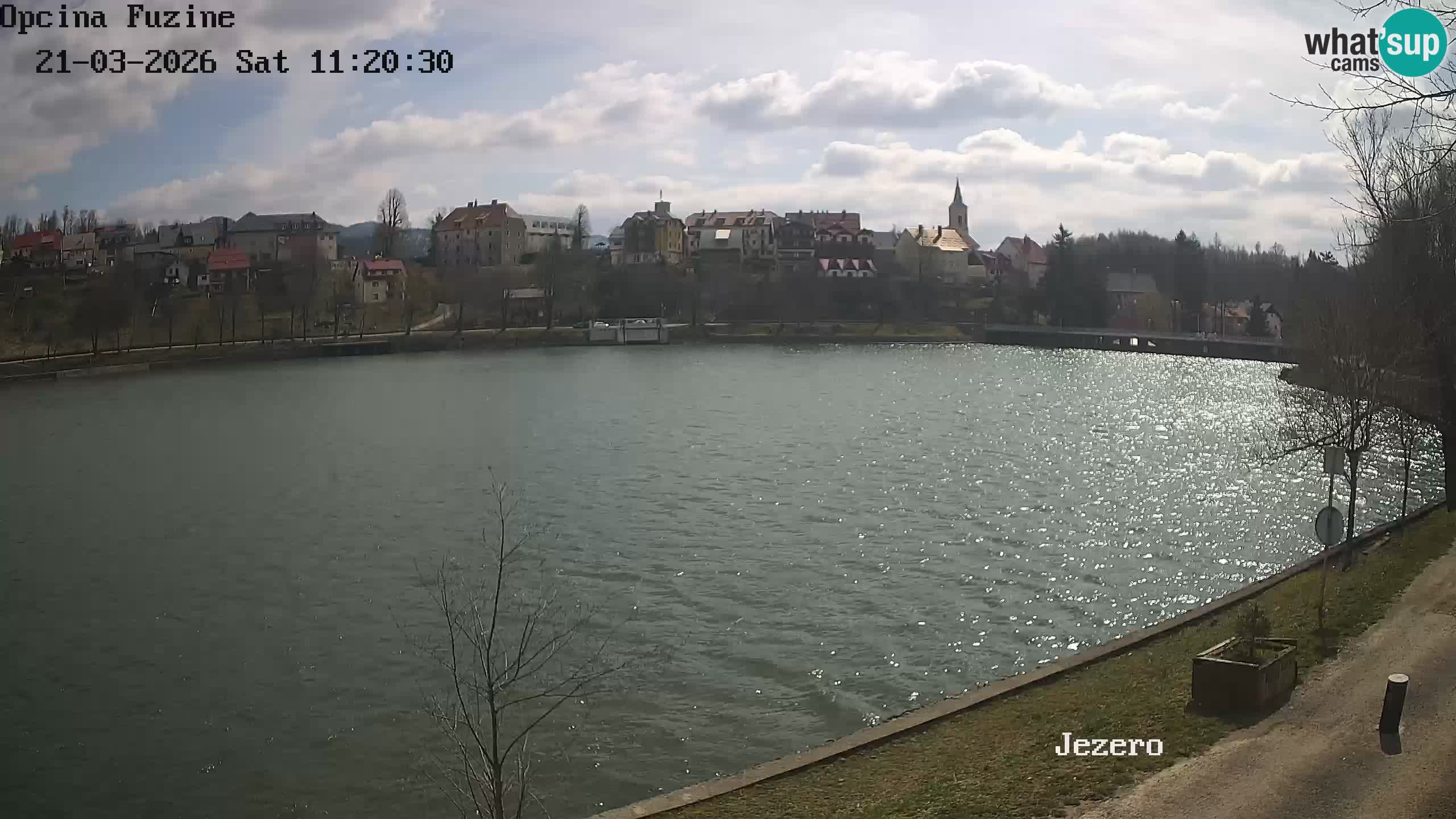 Kamera v živo Bajersko Jezero Fužine