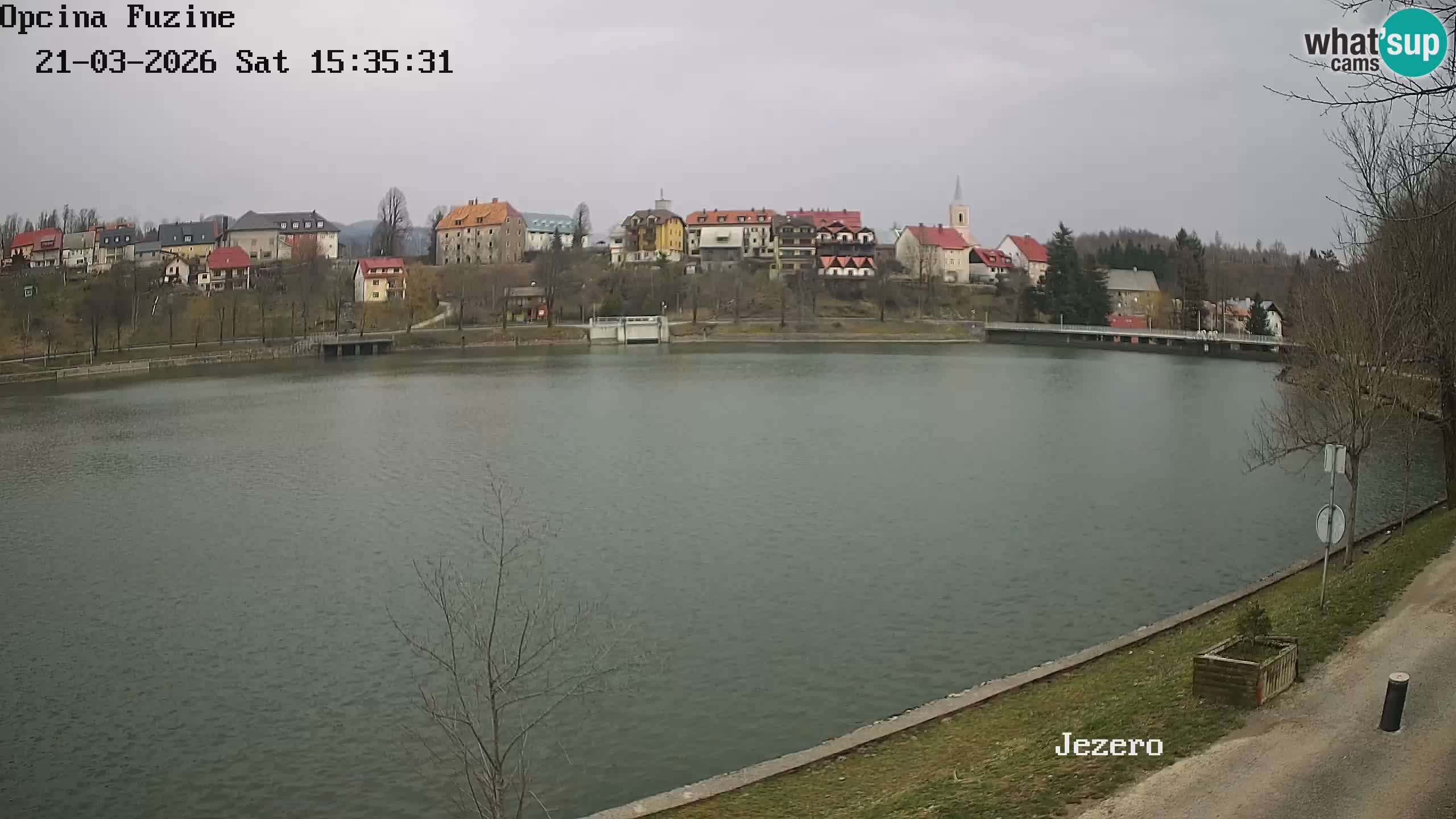 Lago Bajer livecam Bajersko Jezero Fužine