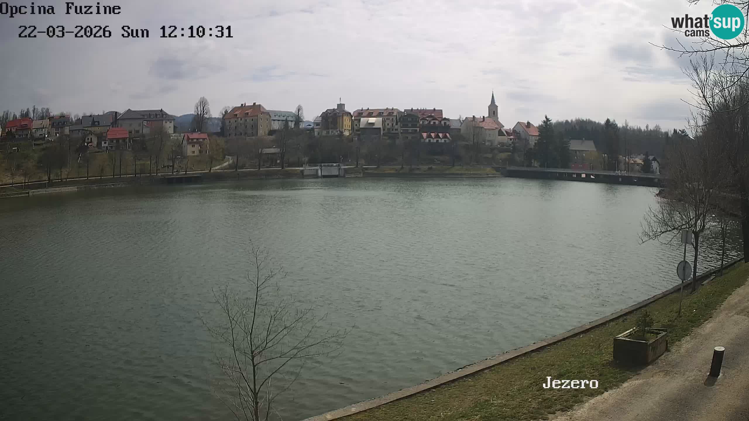 Bajersko Jezero web kamera Fužine