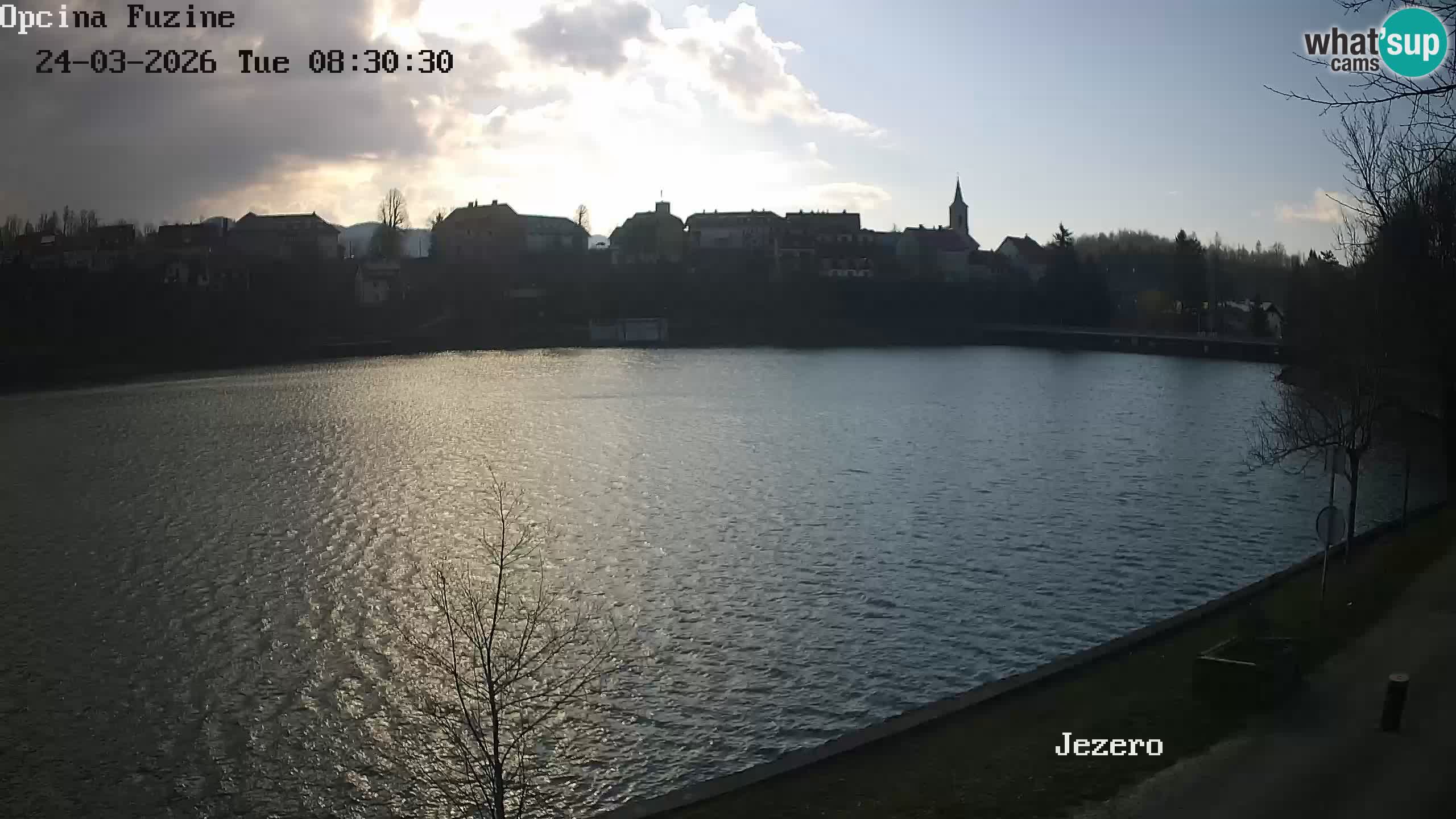 Kamera v živo Bajersko Jezero Fužine