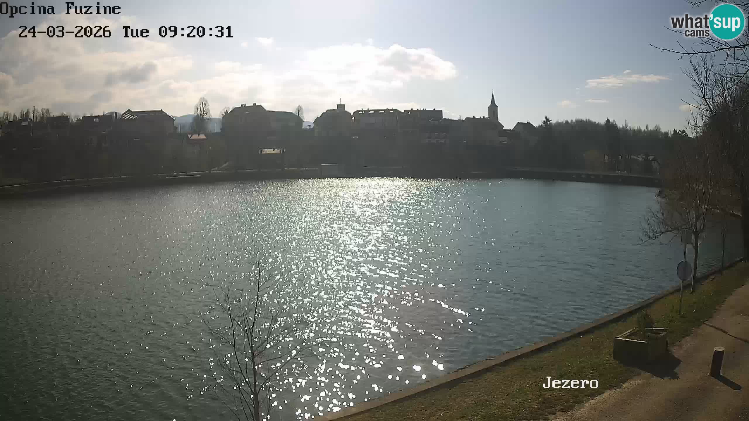 Bajersko Jezero camera en vivo lago Bajer Fužine