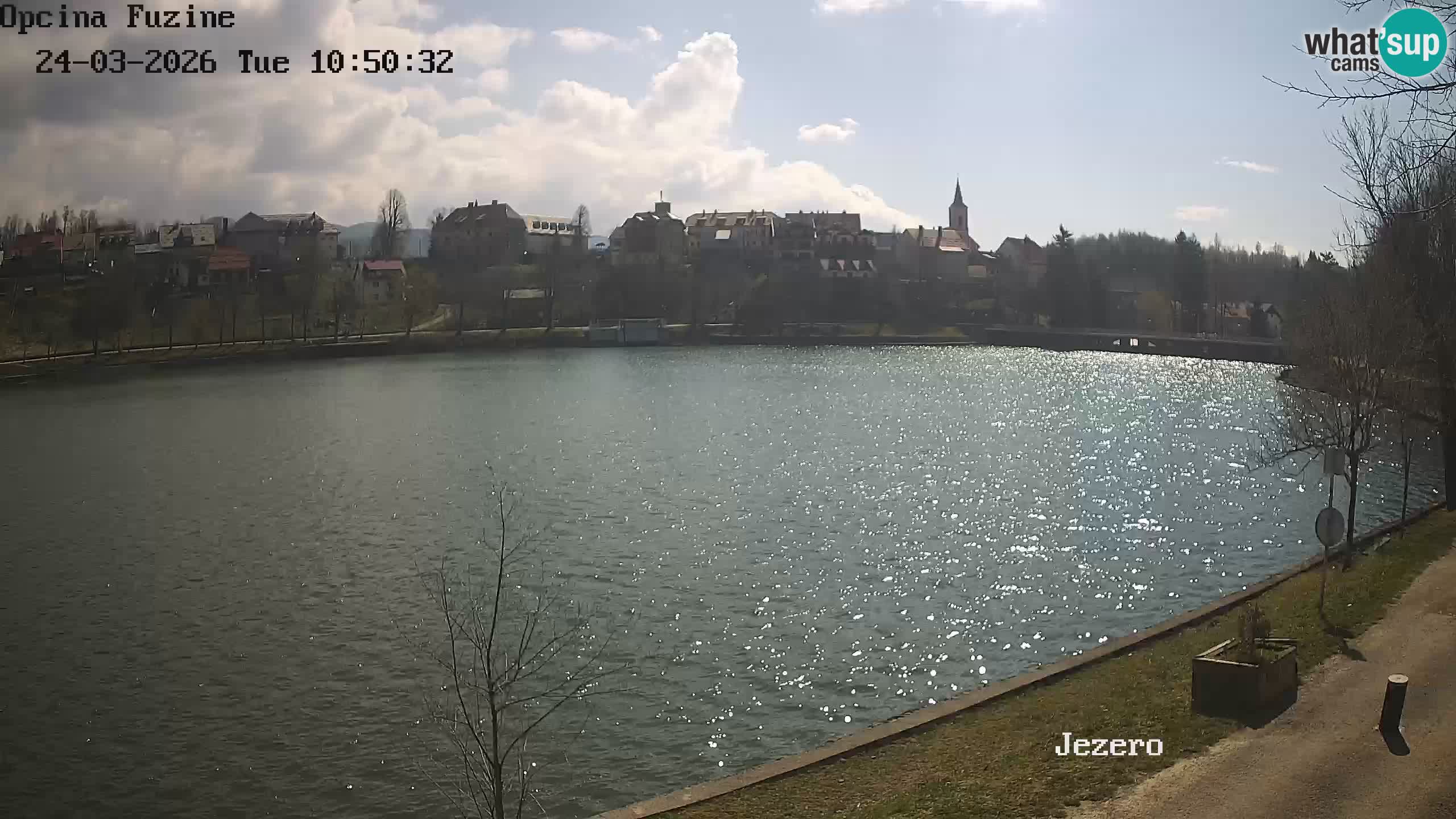 Kamera v živo Bajersko Jezero Fužine